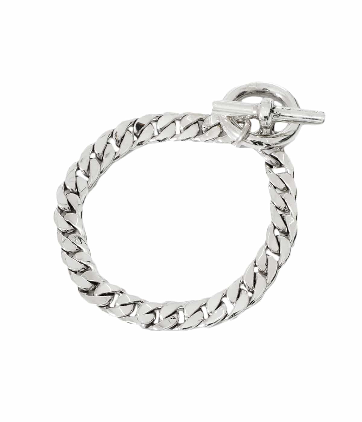 LAVER【13mm Curb Chain T Bar Bracelet】