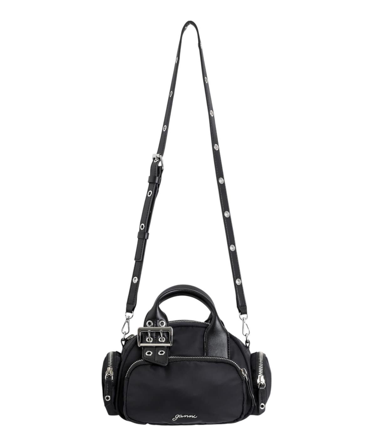 トートバッグ Ganni FW25 BUCKY POLOCHON SMALL (A67385920 099) レディース】Bucky Polochon Small | GANNI(ガニー) / バッグ