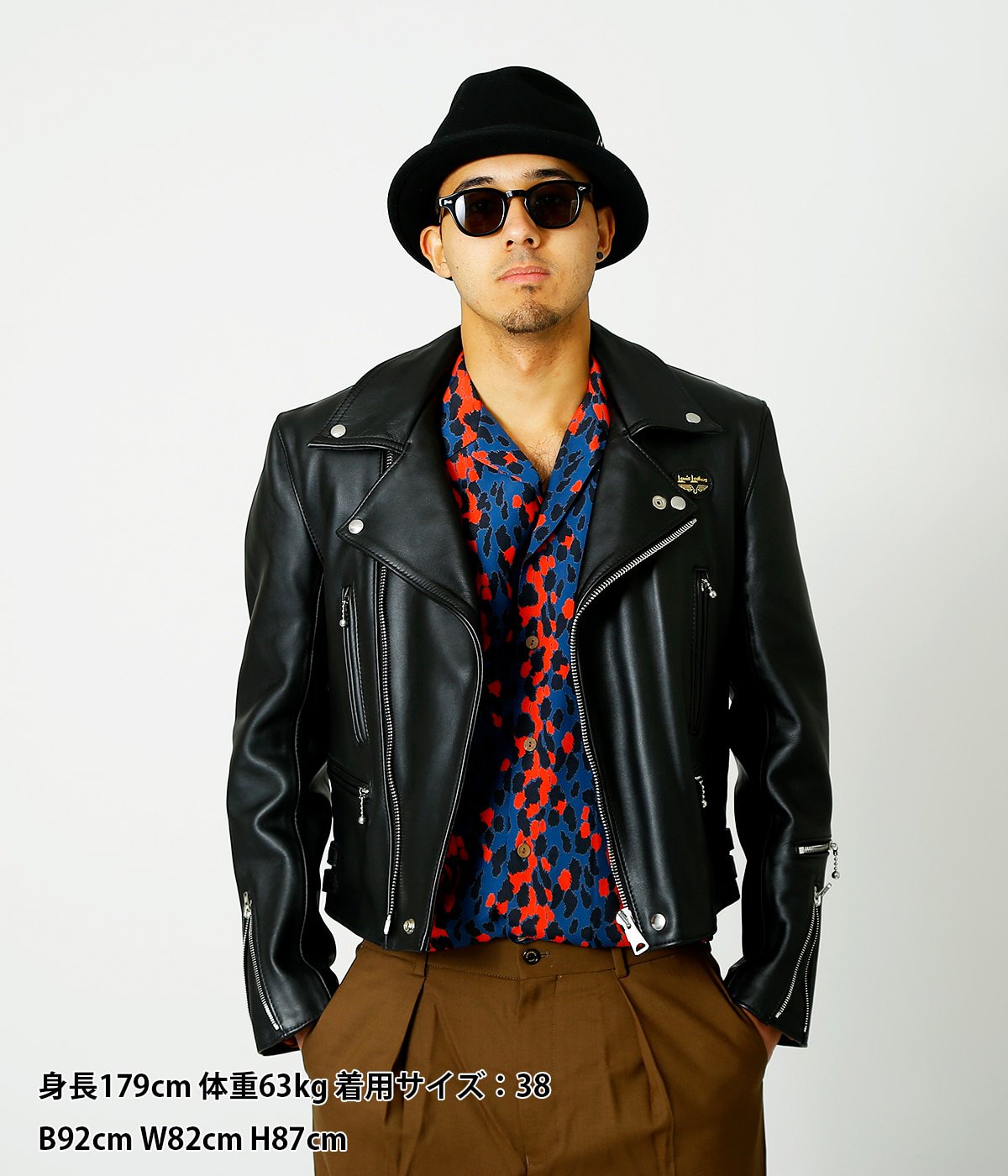 No.402 Lightning (ライトニング) レギュラーフィット (革：カウハイド