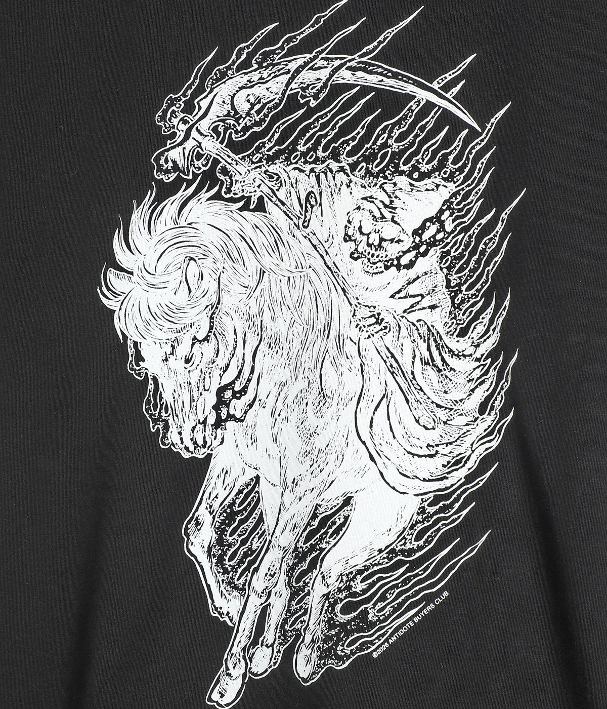 Pima Cotton S/S Tee (Reaper) | ANTIDOTE BUYERS CLUB(アンチドート