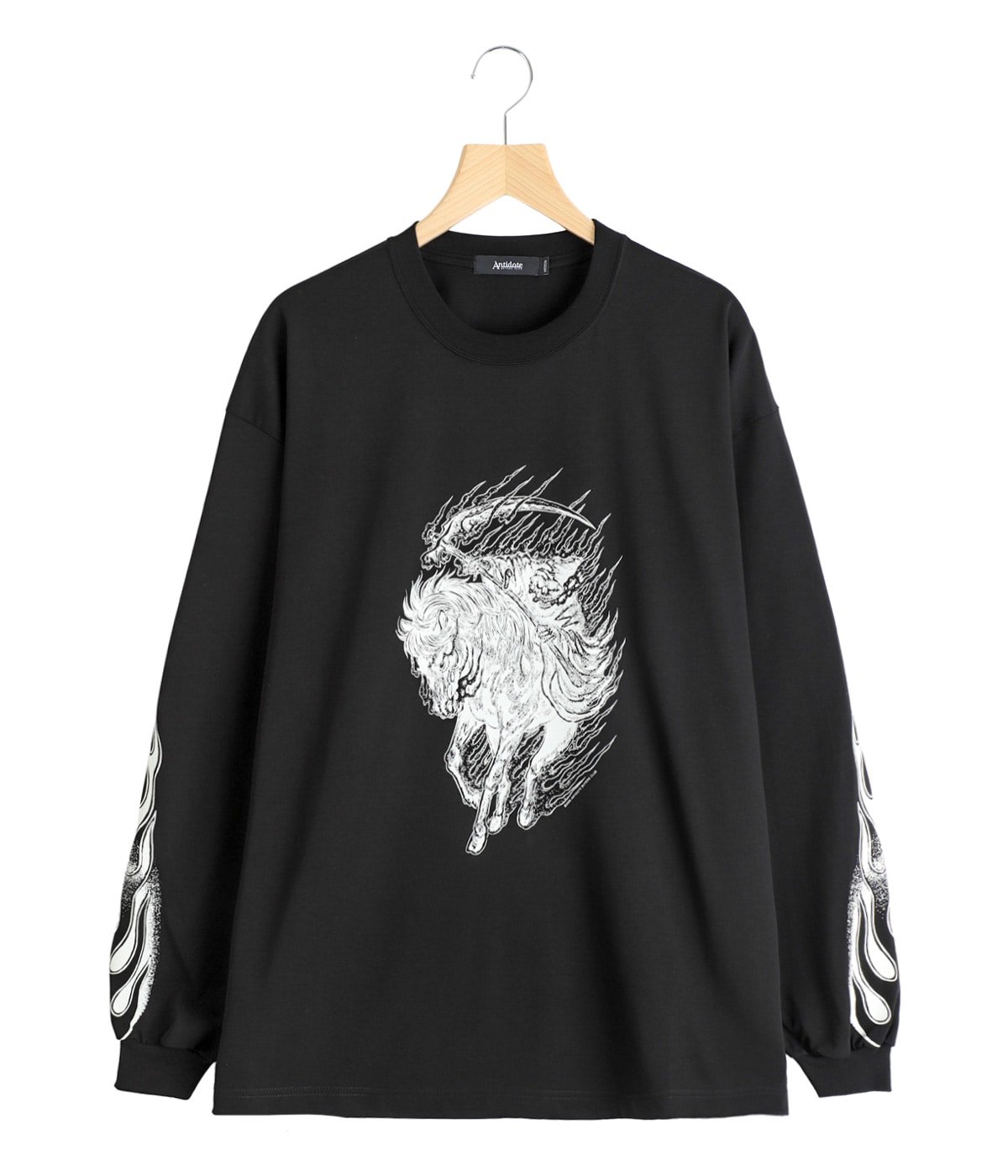 Pima Cotton L/S Tee (Reaper) | ANTIDOTE BUYERS CLUB(アンチドート