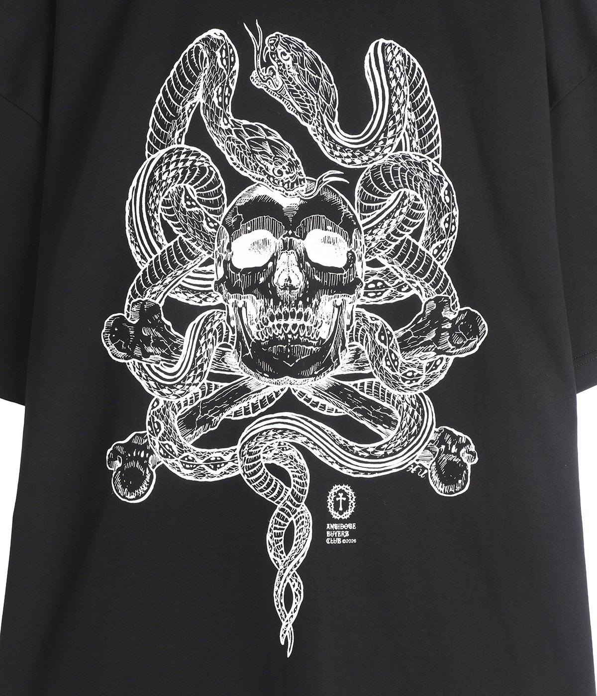 ASIC Oversized S/S Tee (Skull N' Snake) | ANTIDOTE BUYERS CLUB