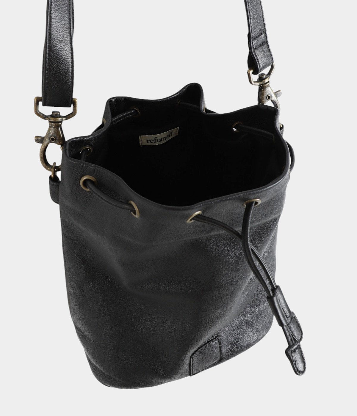 KINCHAKU” CCU LEATHER BAG | refomed(リフォメッド) / バッグ