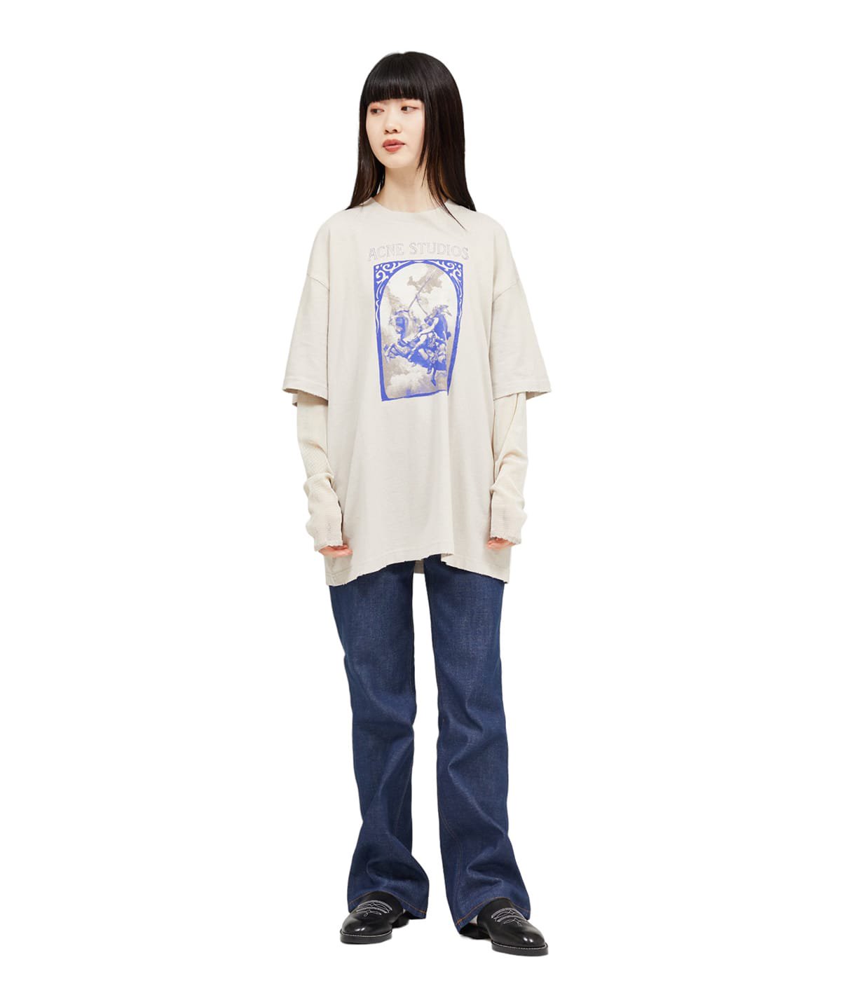 レディース】FN-WN-TSHI000527 | Acne Studios(アクネストゥディオズ