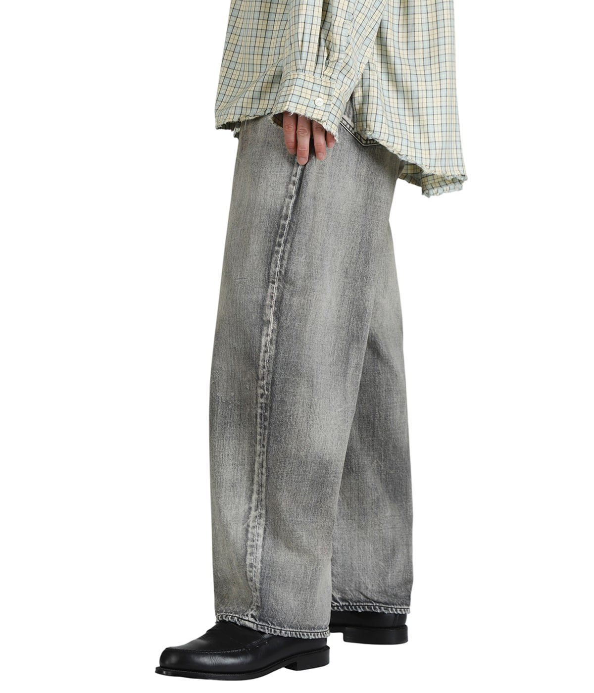 01 MIDTAPERED 5P DENIM PANTS | ANCELLM(アンセルム) / パンツ デニム