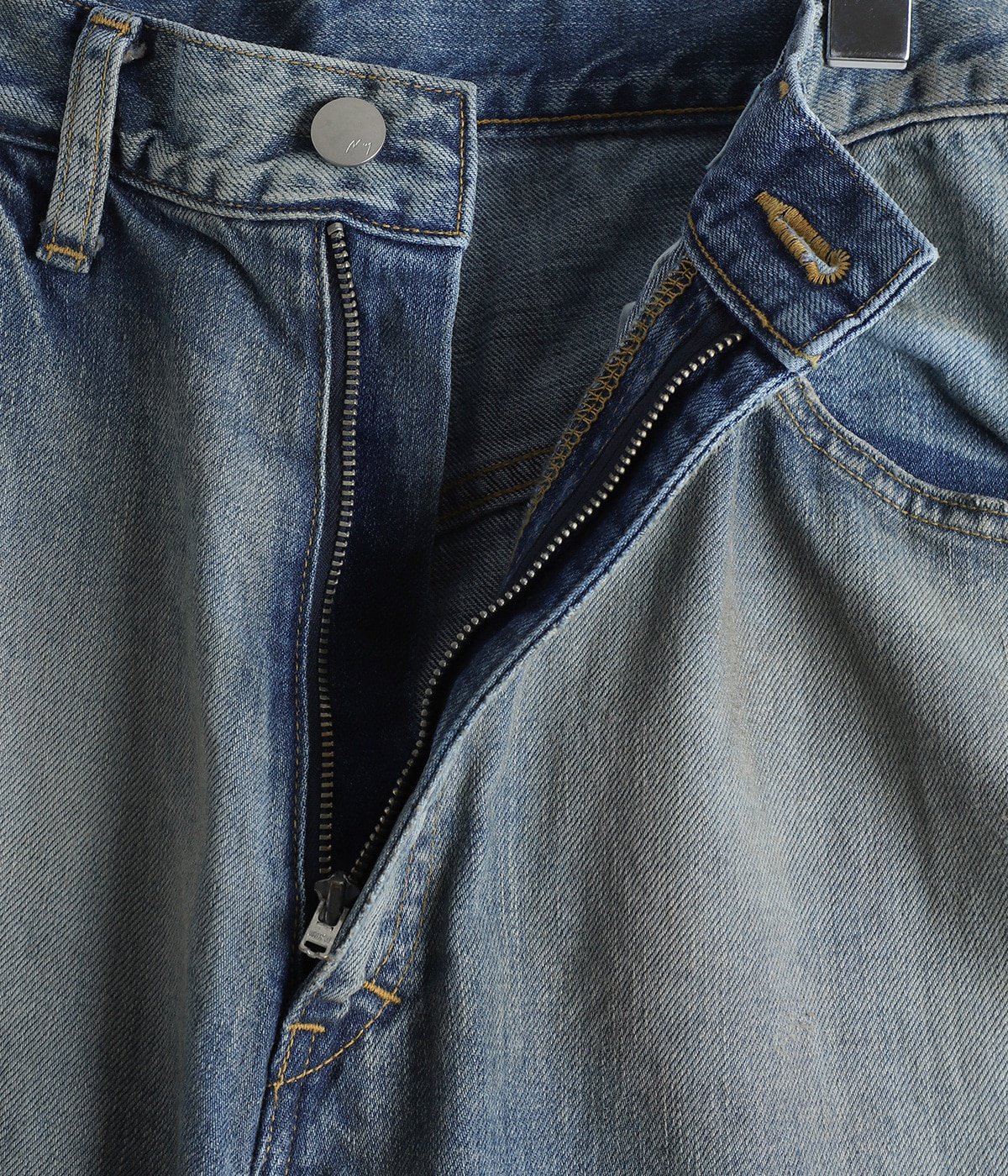 08 MIDDLE STRAIGHT 5P DENIM PANTS | ANCELLM(アンセルム) / パンツ