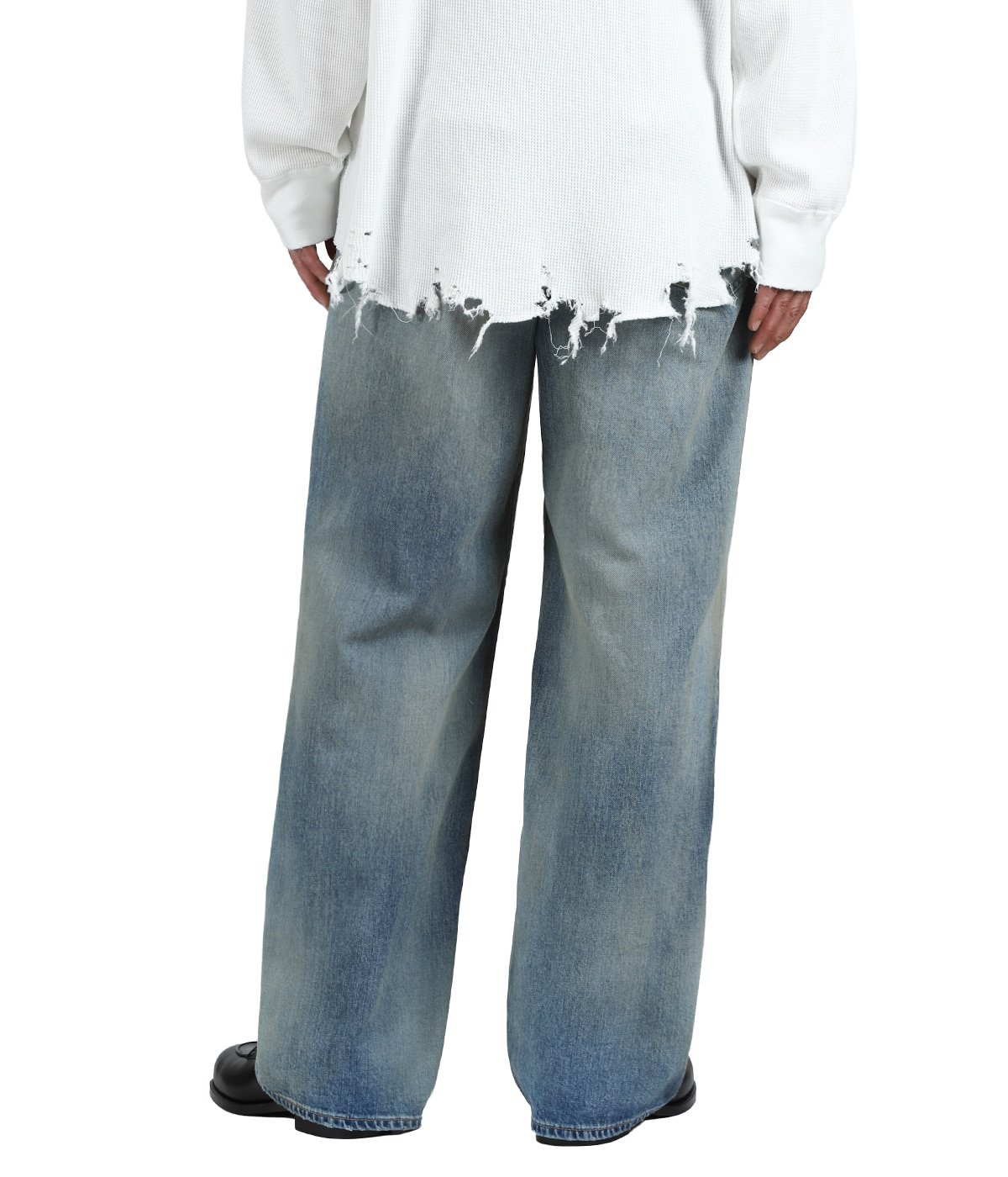 08 MIDDLE STRAIGHT 5P DENIM PANTS | ANCELLM(アンセルム) / パンツ