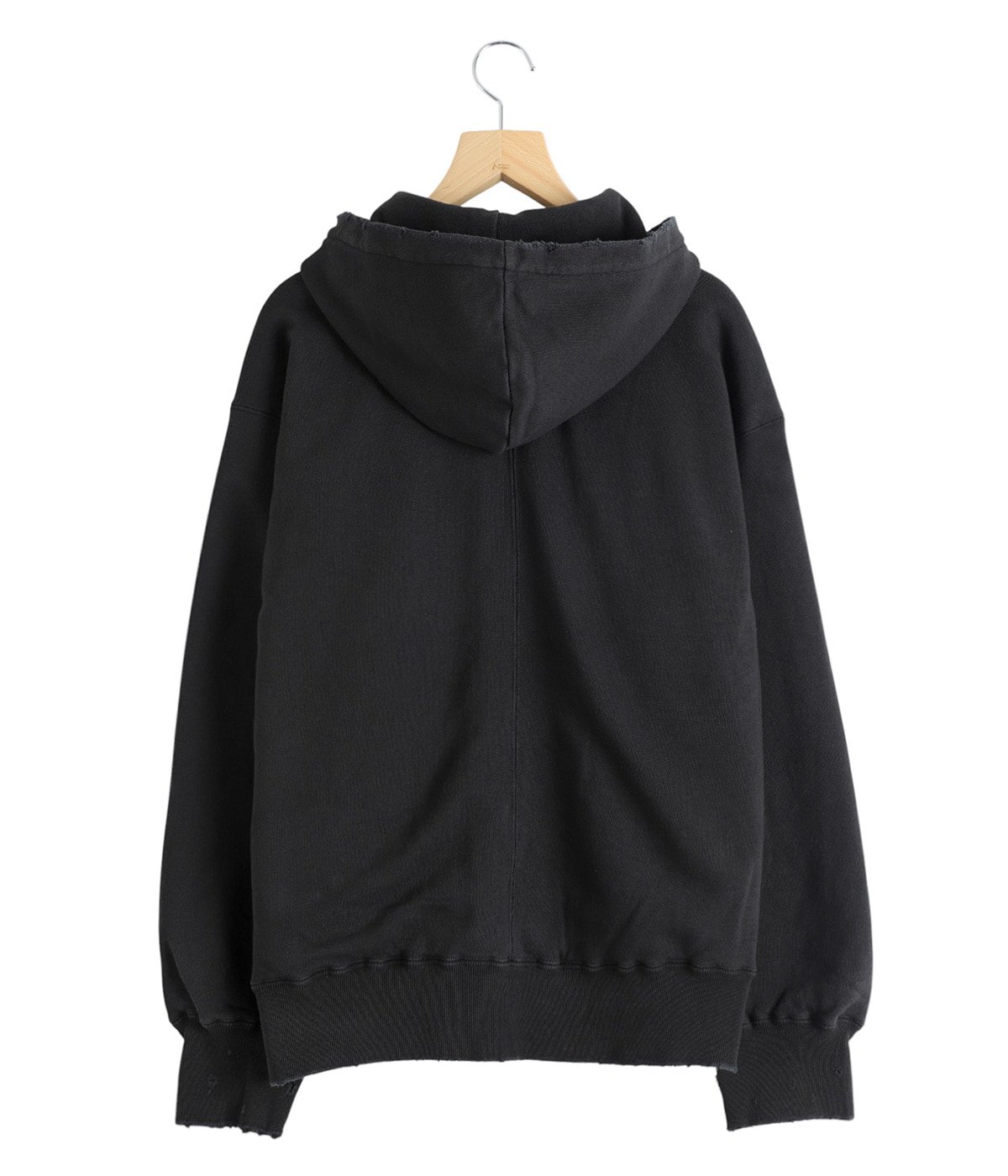 【ぱぐ　断捨離中】ANCELLM 25aw ZIP UP HOODIE ANCELLM ZIP UP HOODIE BLACK 2025AW 通販ページ octavia[オクタヴィア]