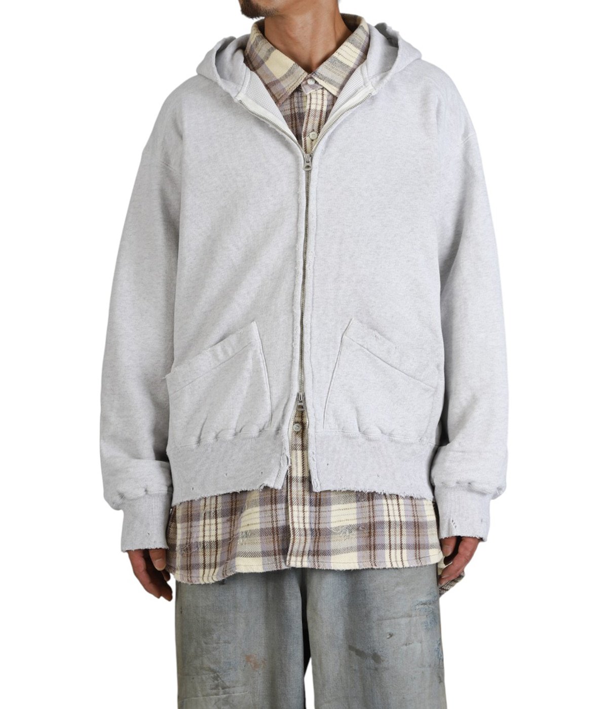 ZIP UP HOODIE | ANCELLM(アンセルム) / トップス スウェット パーカー