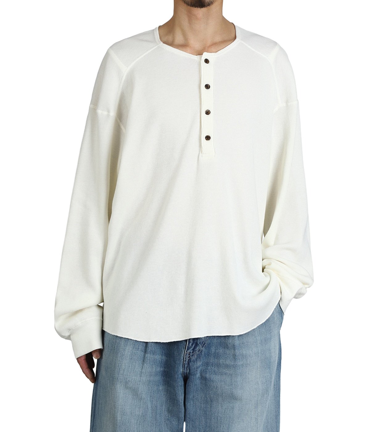 CA/C HENLEY LS | ANCELLM(アンセルム) / トップス カットソー長袖