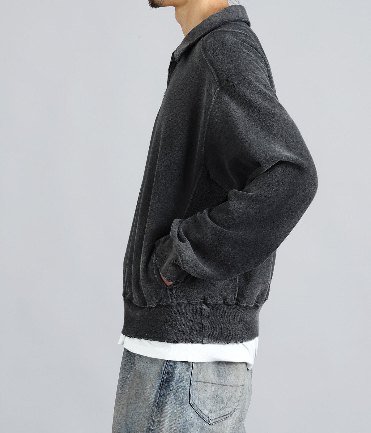 FLEECE-LINED SWEAT PULLOVER | ANCELLM(アンセルム) / トップス
