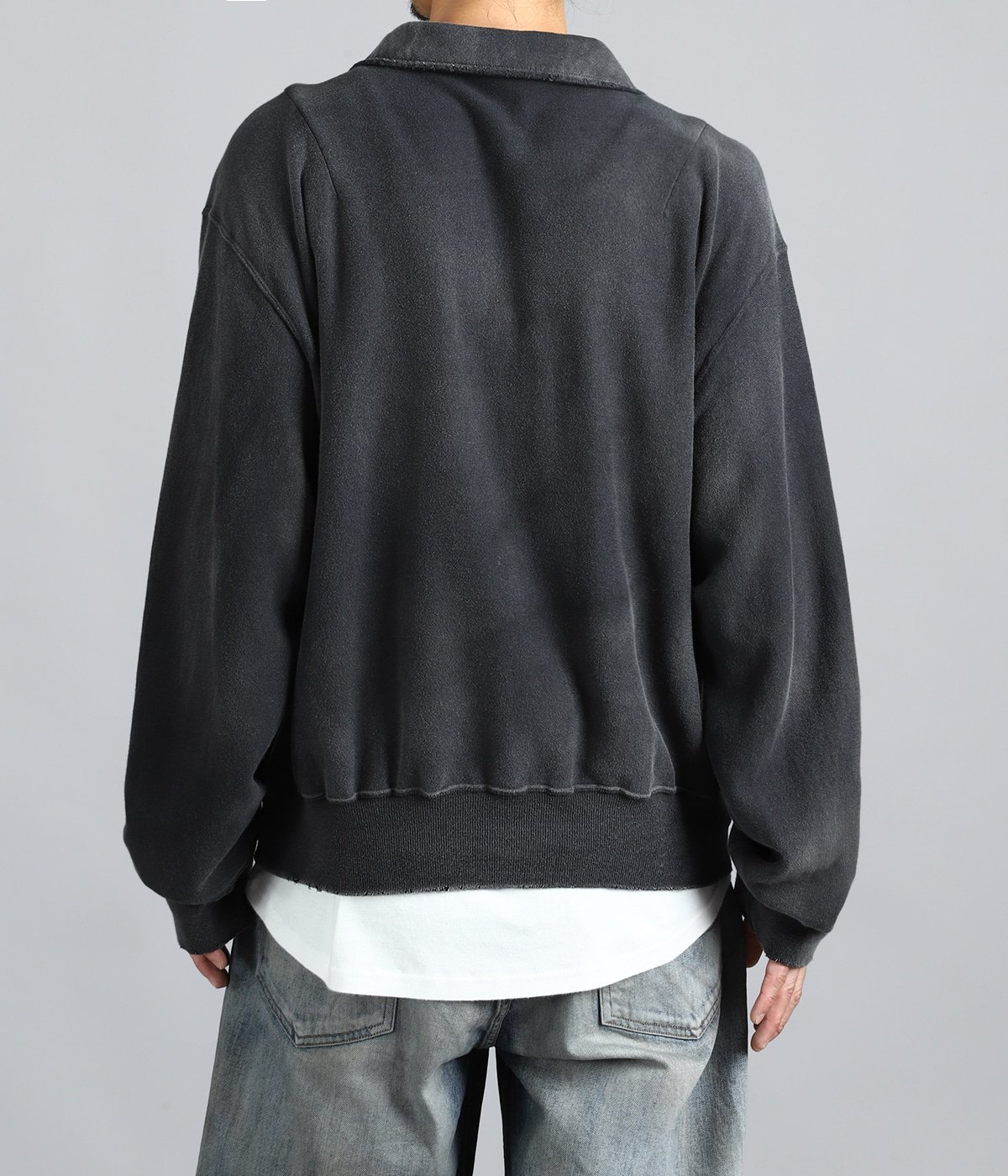 FLEECE-LINED SWEAT PULLOVER | ANCELLM(アンセルム) / トップス
