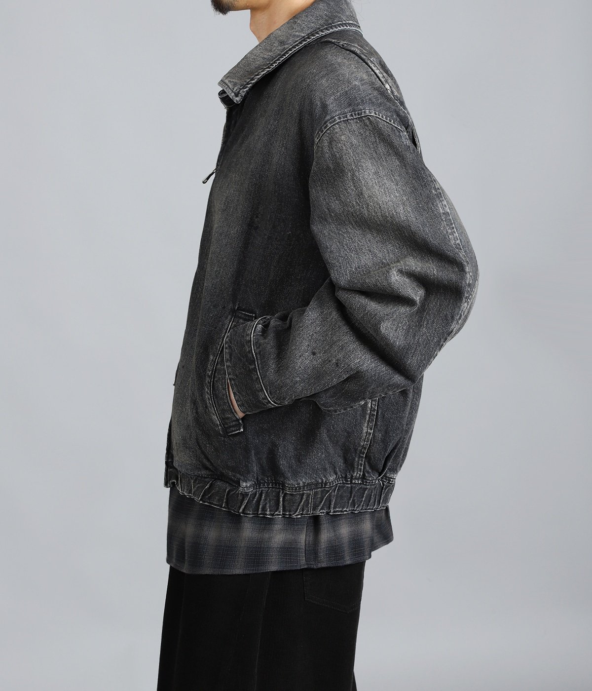 AGING DENIM TUCK JACKET | ANCELLM(アンセルム) / アウター デニム
