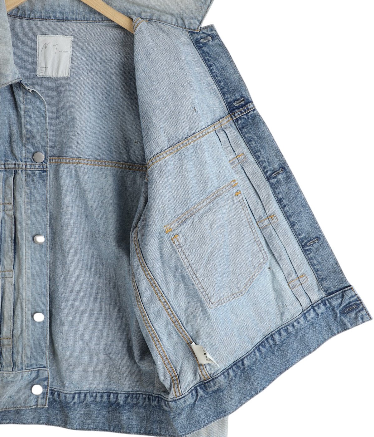 AGING DENIM JACKET | ANCELLM(アンセルム) / アウター デニム