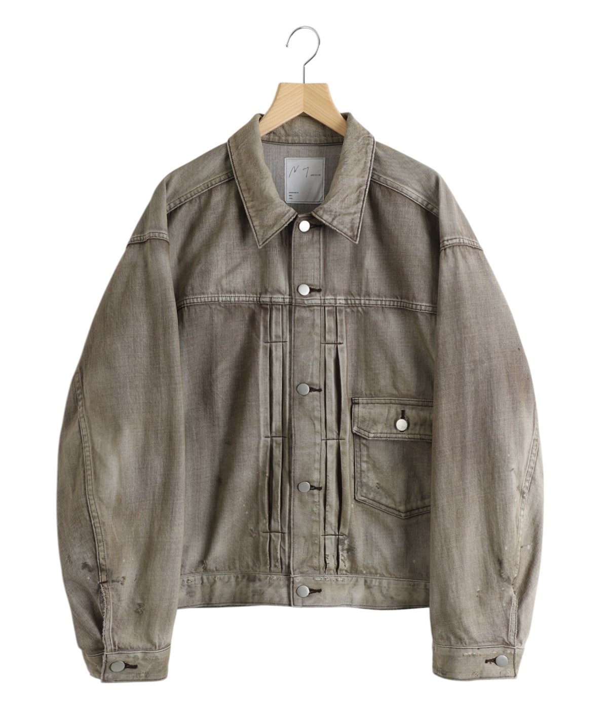 AGING DENIM JACKET | ANCELLM(アンセルム) / アウター デニム
