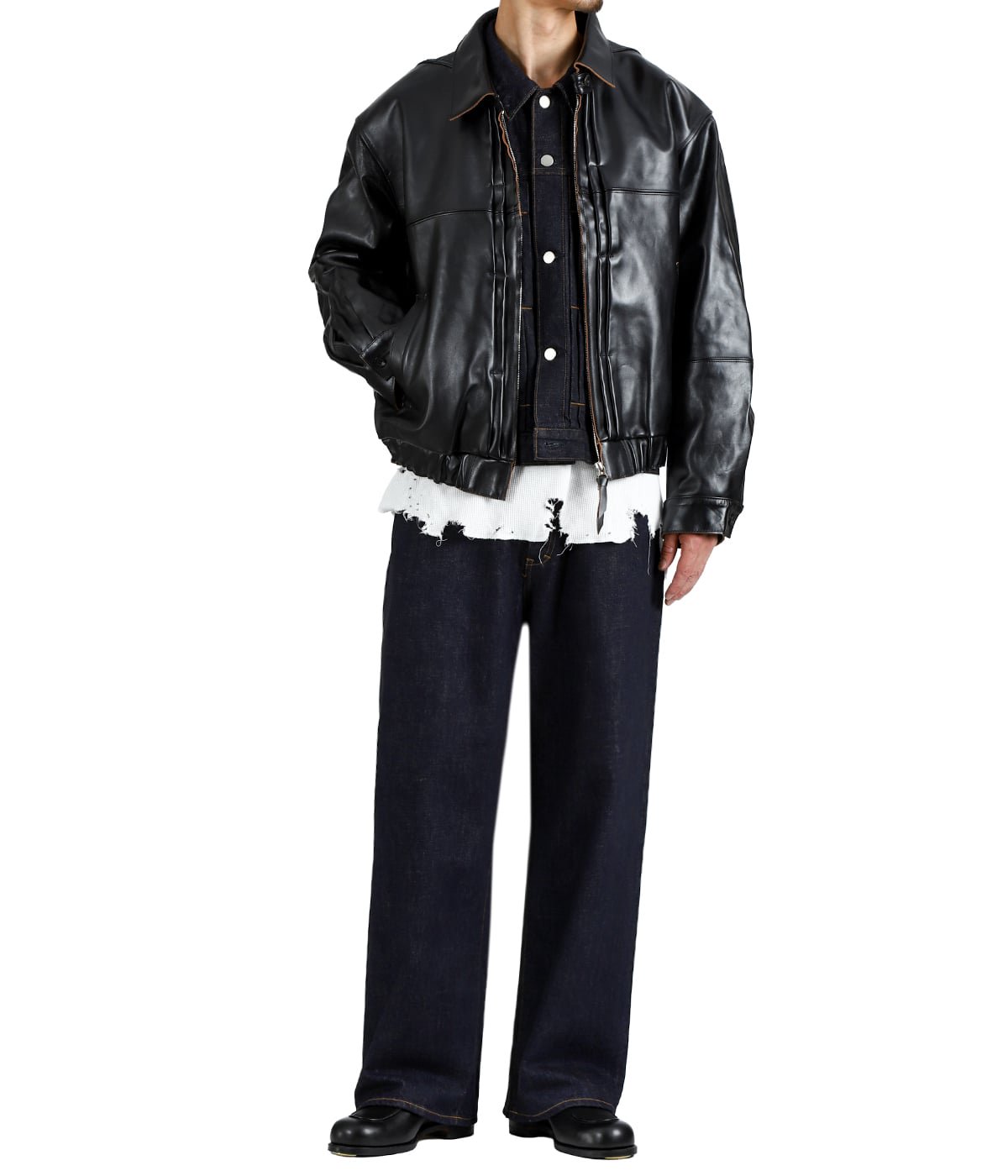model(175cm / 60kg)B85 W75 H92 着用サイズ：1