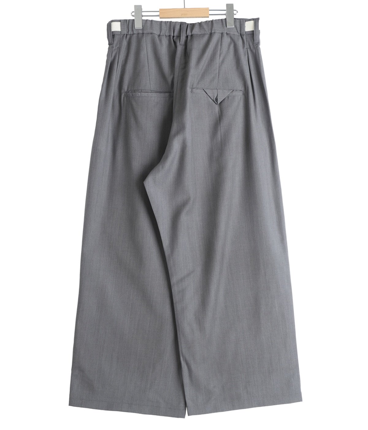 新品未使用ANCELLM BELTED WOOL SLACKS 1 完売品 ANCELLM BELTED WOOL SLACKS – KIKUNOBU