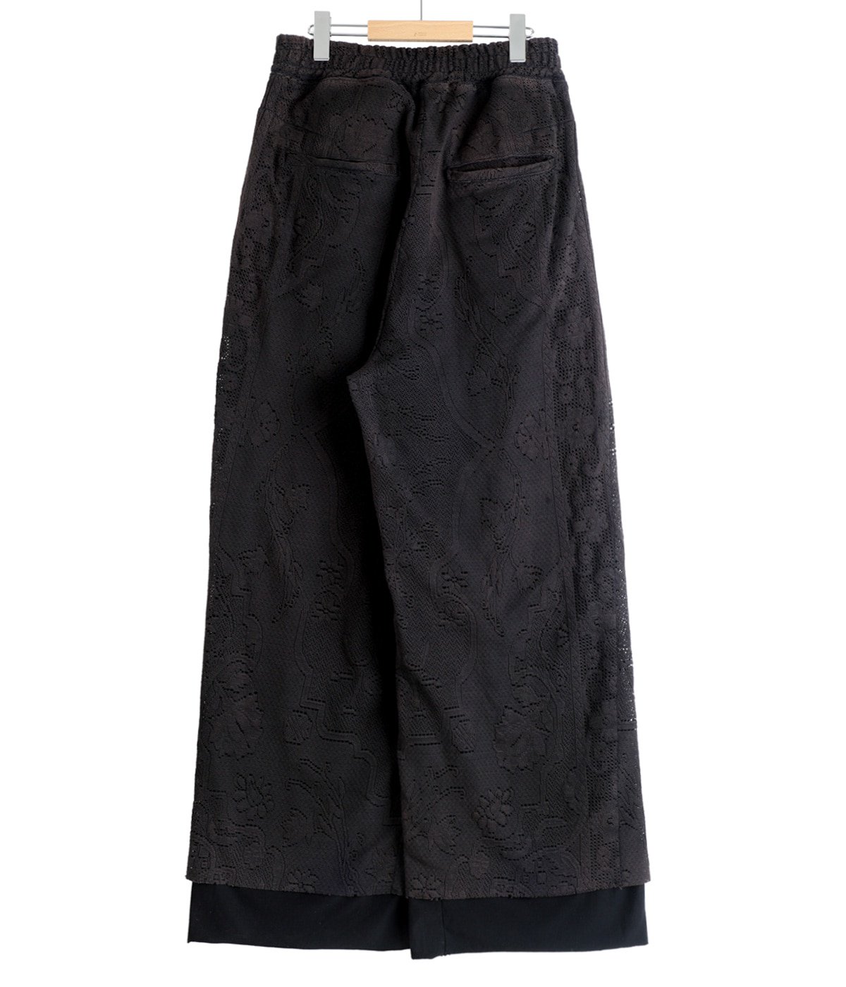 あんぱるページ AGING LACE DOUBLE PANEL SLACKS | ANCELLM(アンセルム) / パンツ