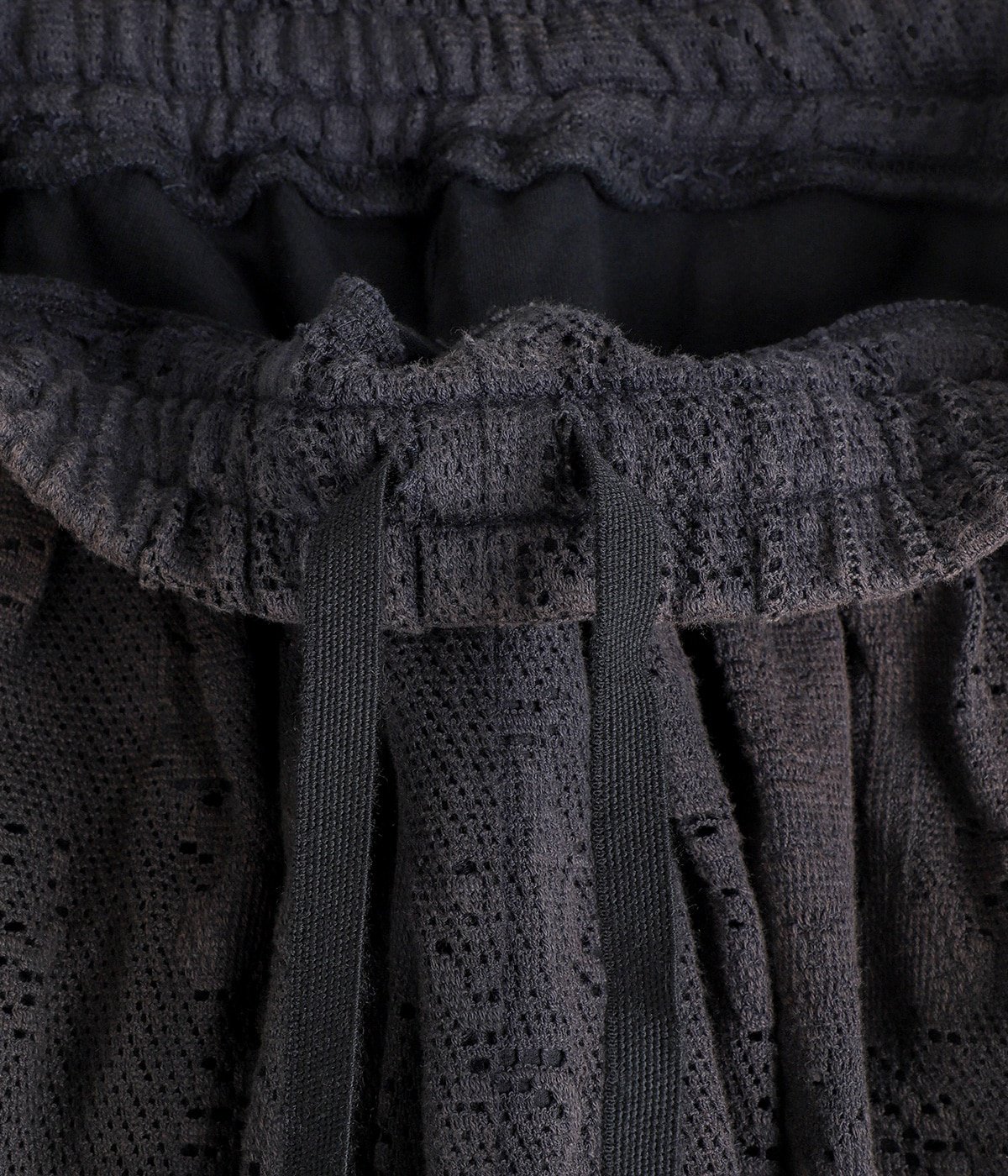 AGING LACE DOUBLE PANEL SLACKS | ANCELLM(アンセルム) / パンツ