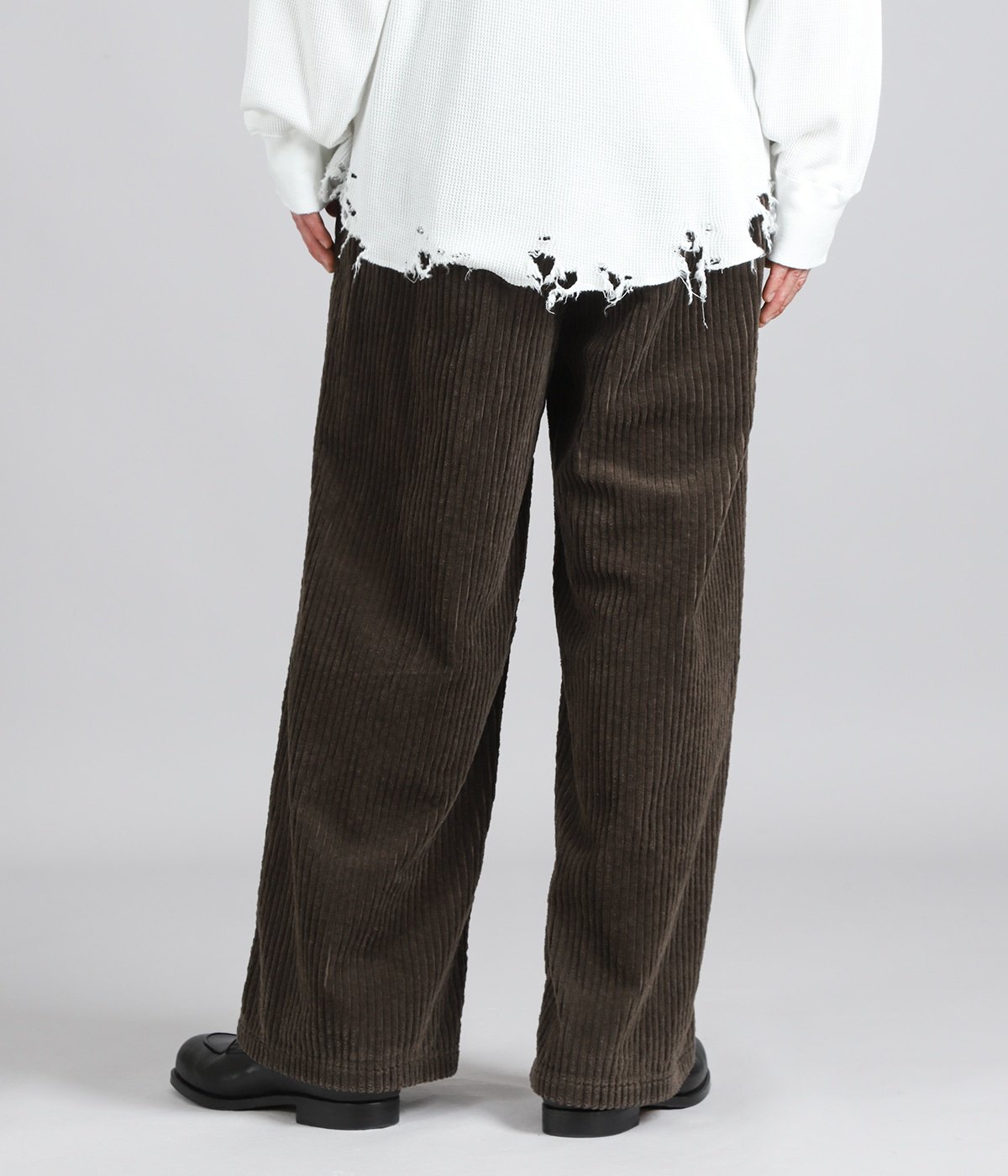 ぺ*ー様 ancellm コーデュロイ パンツ size1 CORDUROY WIDE SLACKS | ANCELLM(アンセルム) / パンツ コーデュロイ