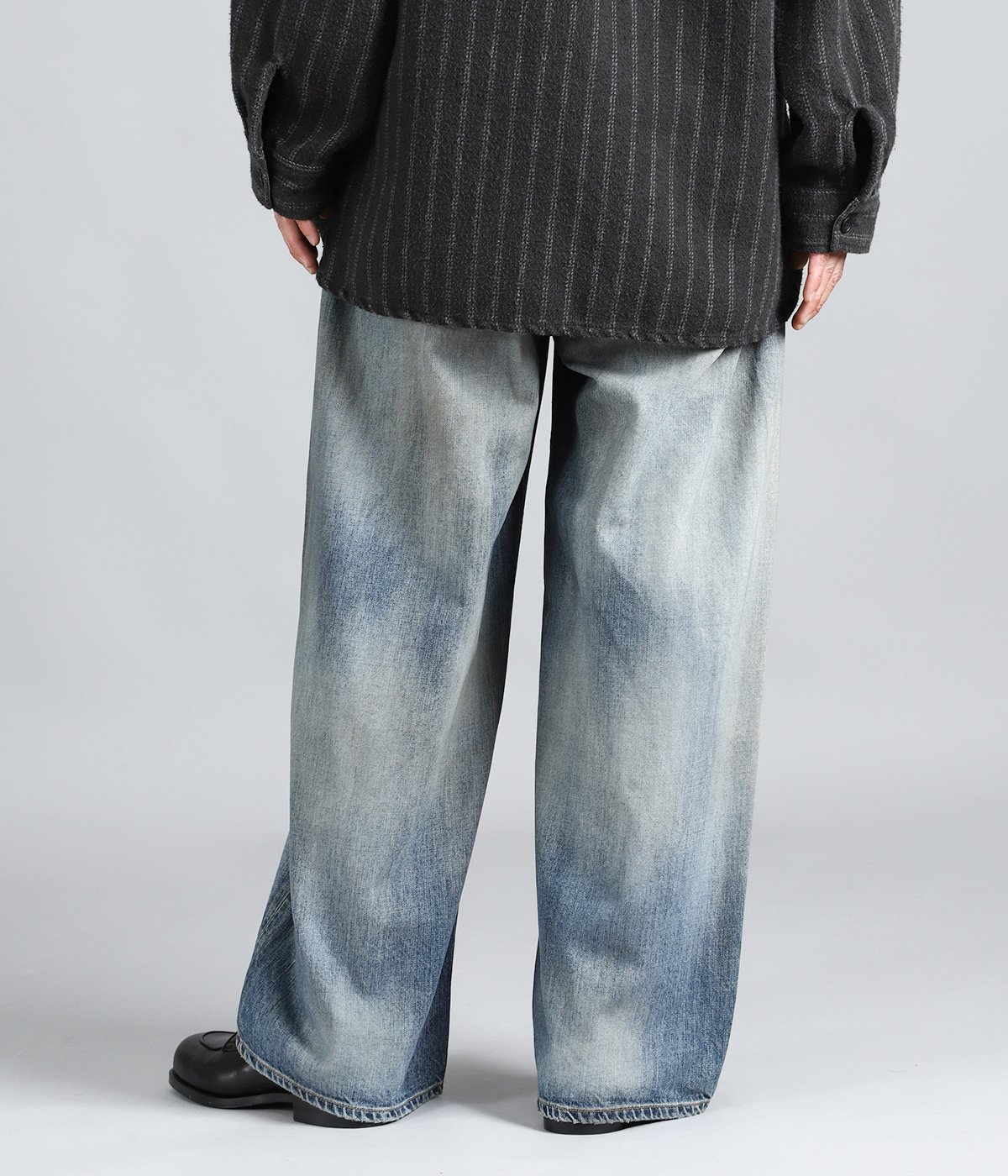 STRAIGHT WIDE DENIM PANTS | ANCELLM(アンセルム) / パンツ デニム