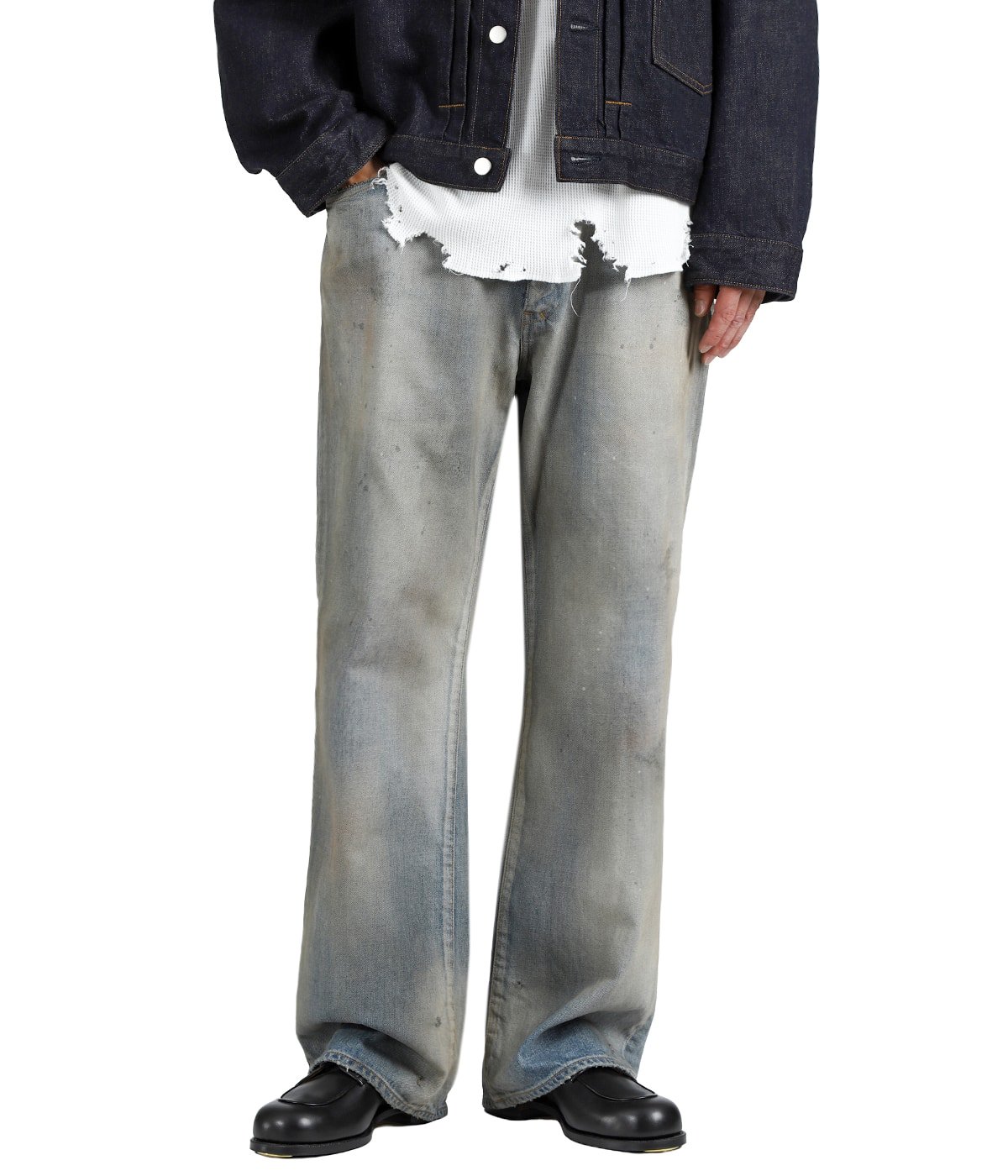 SHOE-CUT DENIM PANTS | ANCELLM(アンセルム) / パンツ デニムパンツ