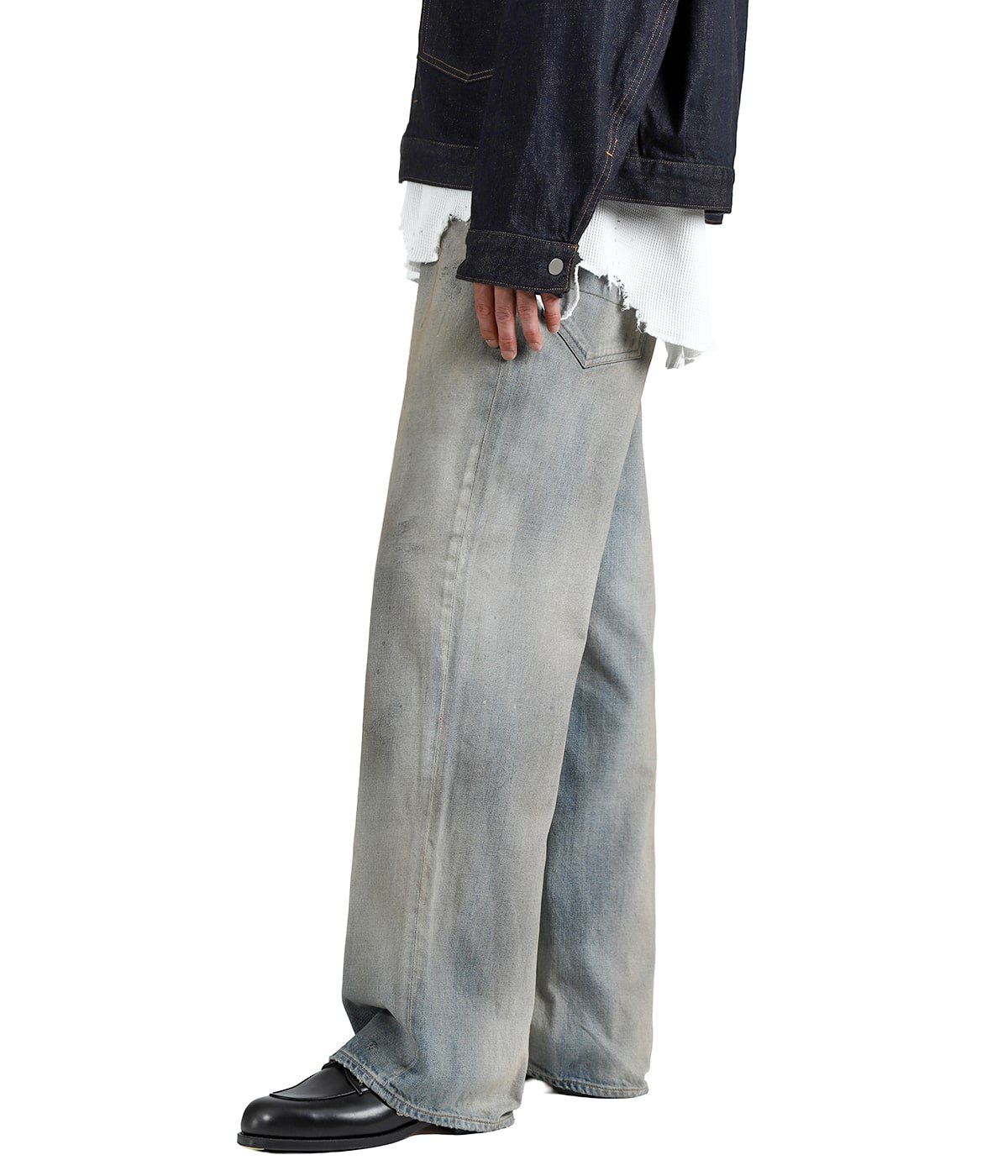 SHOE-CUT DENIM PANTS | ANCELLM(アンセルム) / パンツ デニムパンツ