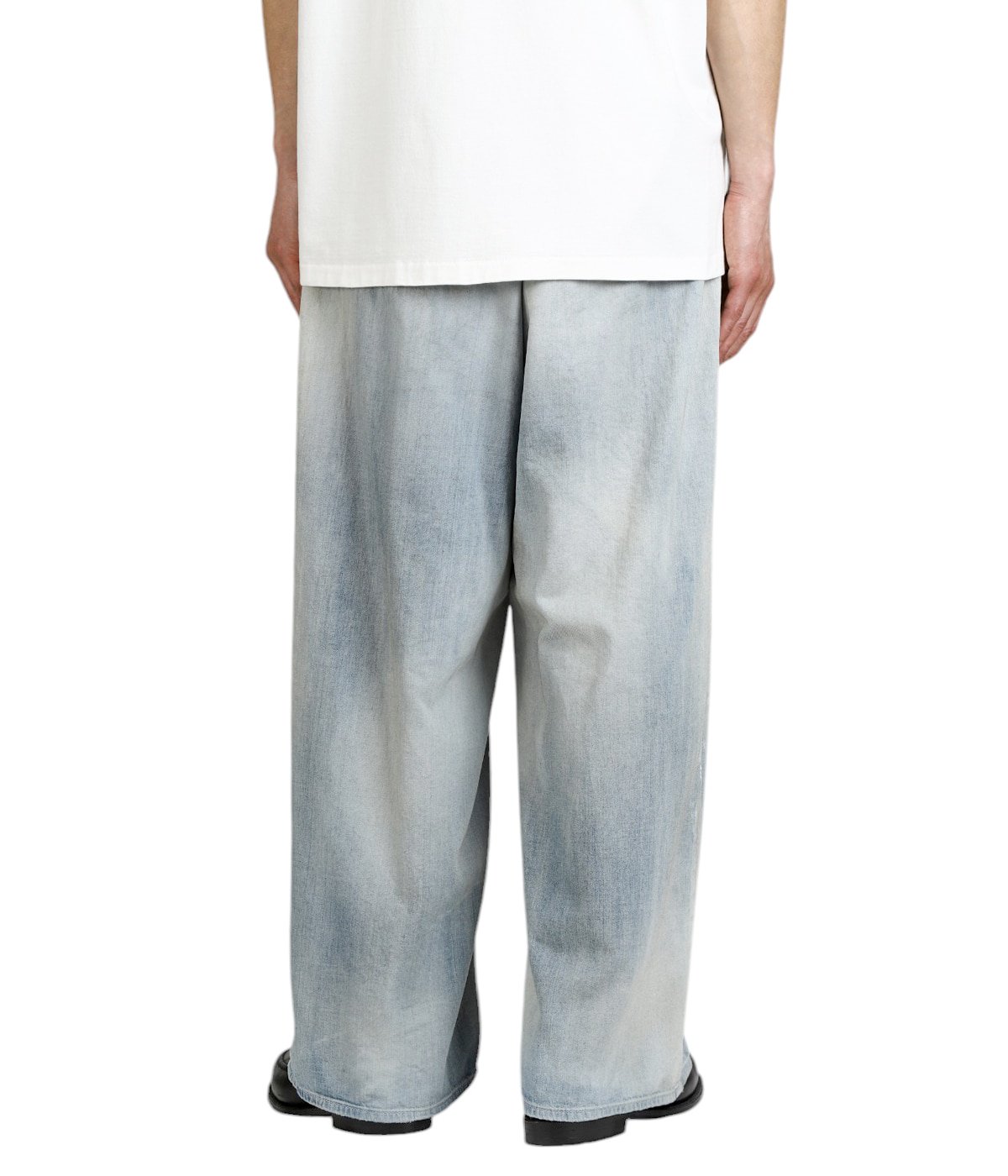 LIGHT OZ WIDE STRAIGHT DENIM PANTS | ANCELLM(アンセルム