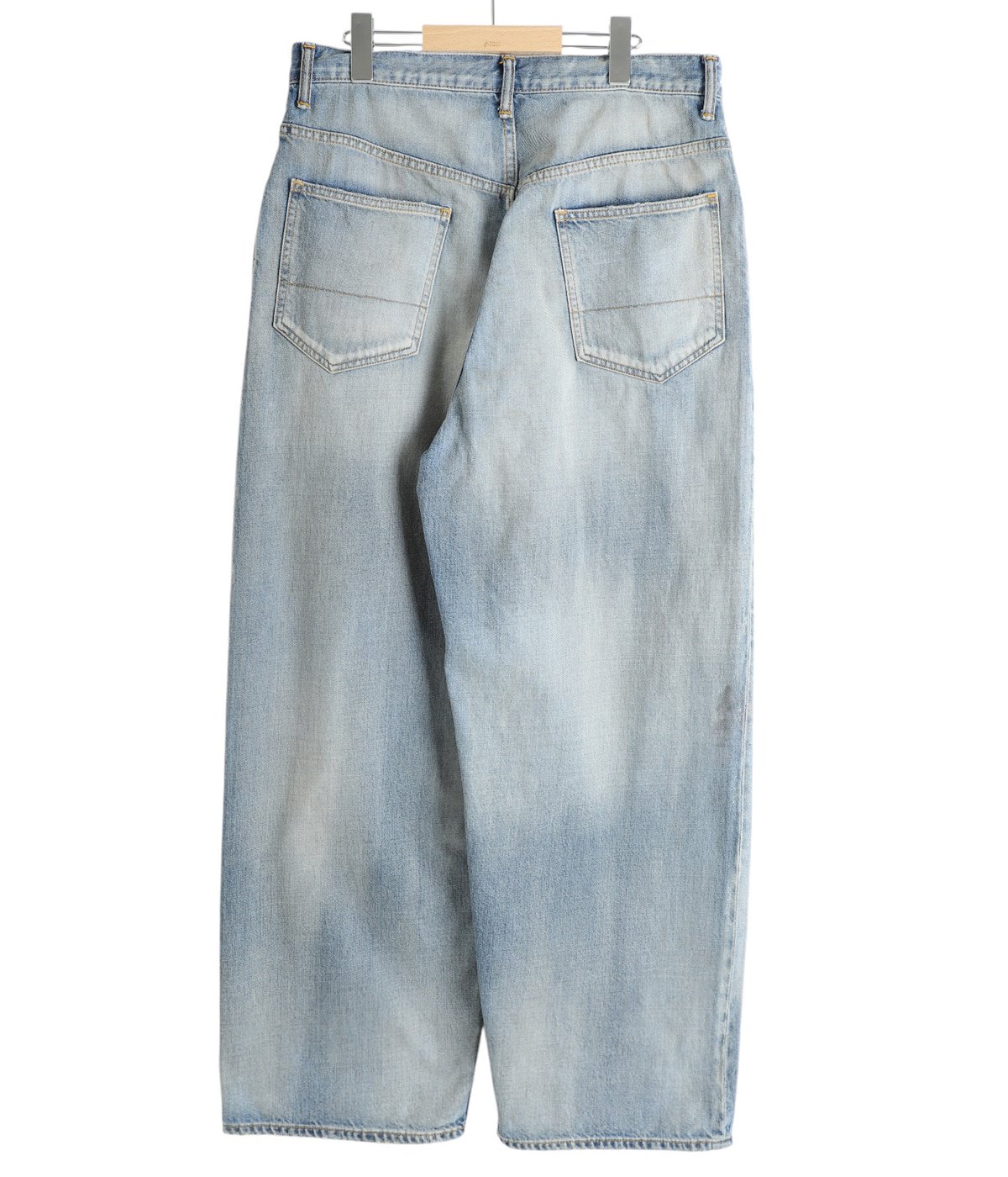 ANCELLM AGING STRAIGHT 5P DENIM PANTS INDIGO 通販ページ