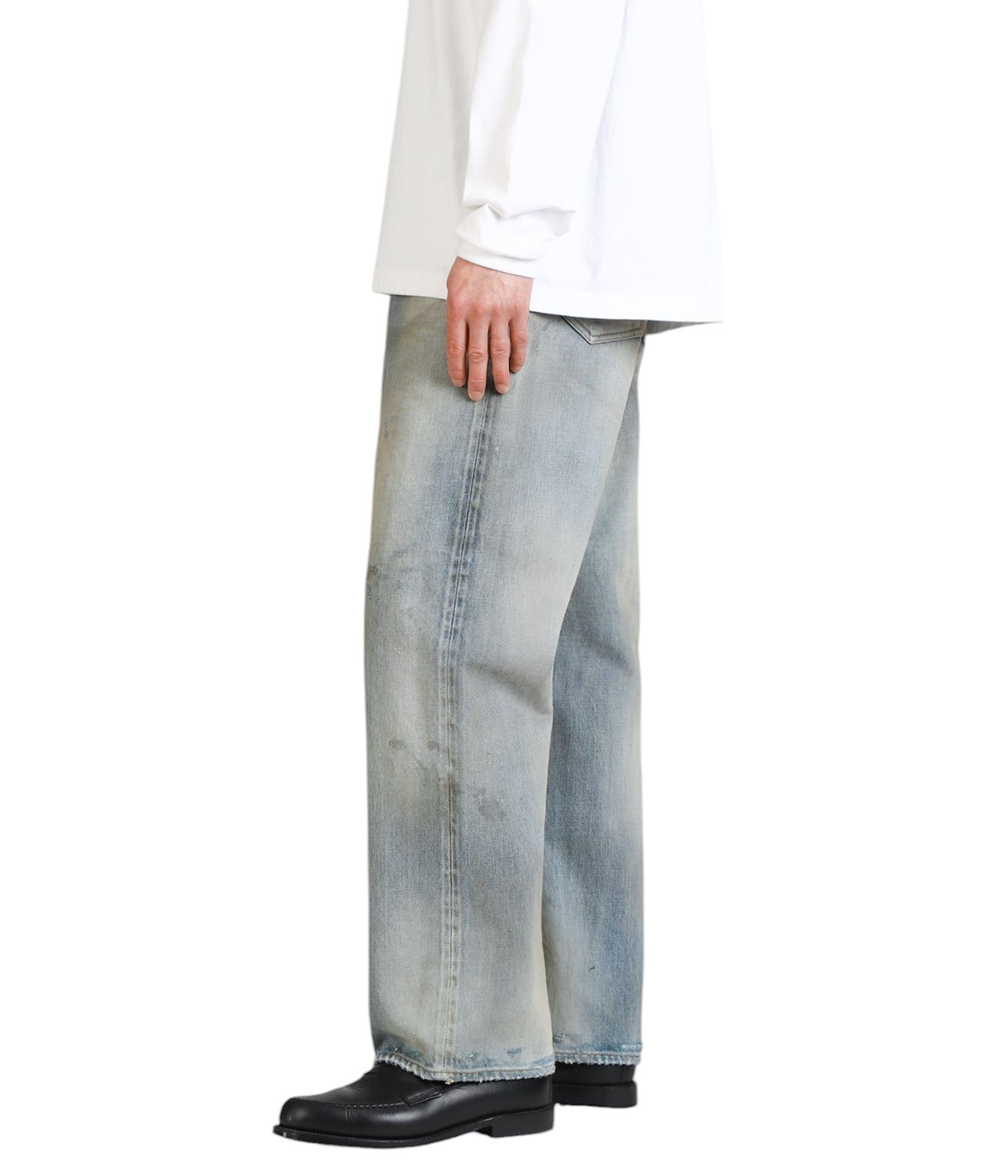 USED STRAIGHT 5P DENIM PANTS | ANCELLM(アンセルム) / パンツ