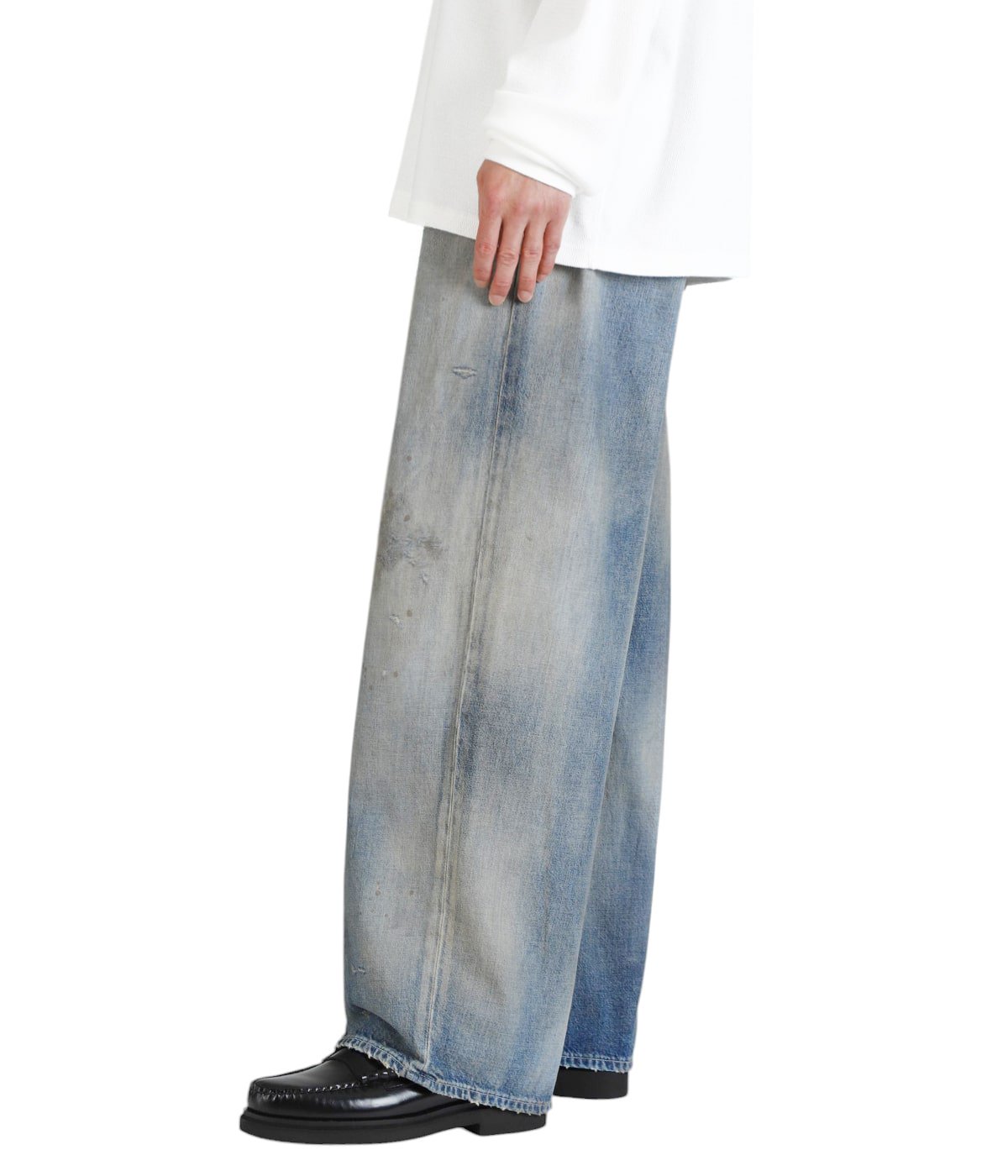 DENIM WIDE SLACKS | ANCELLM(アンセルム) / パンツ デニム
