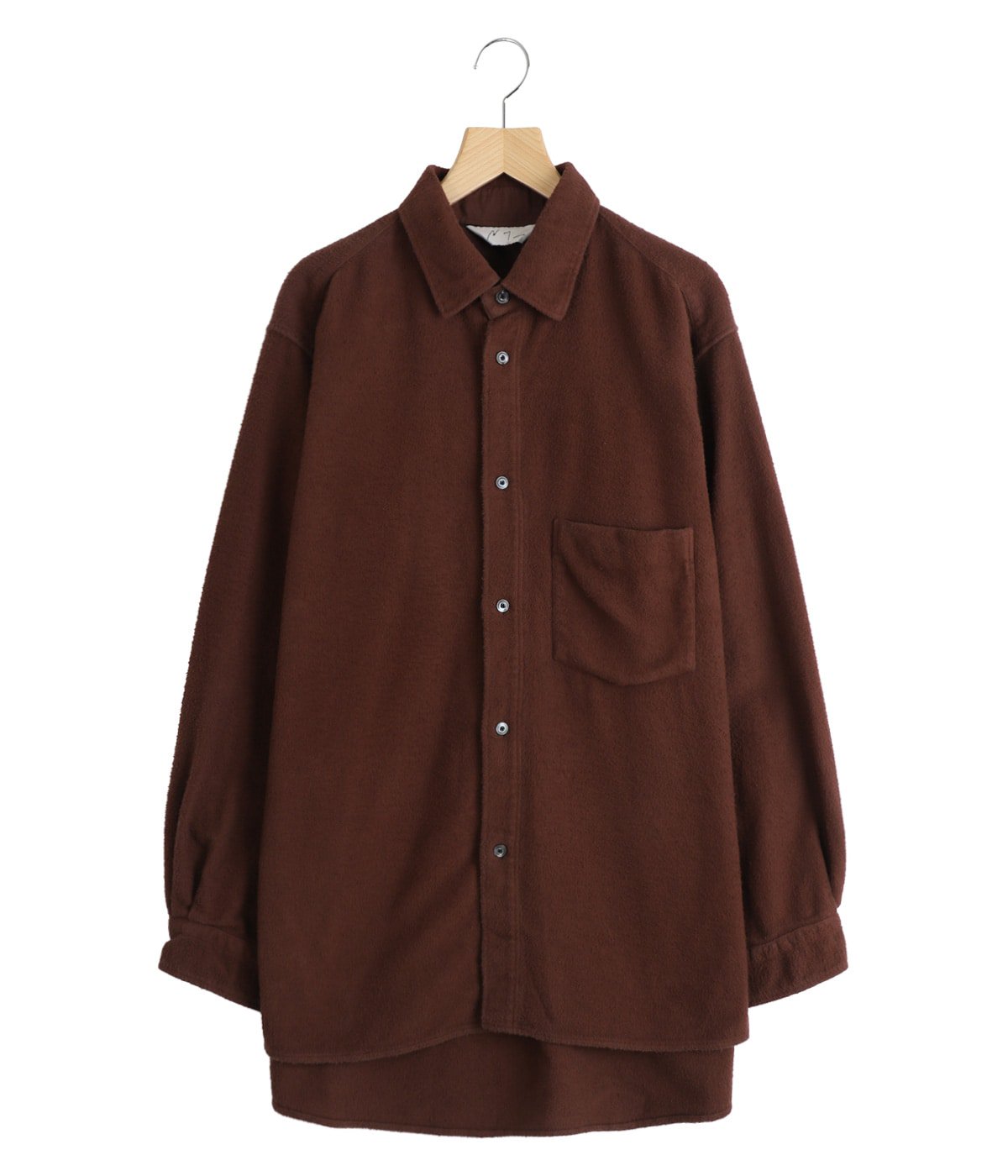 BRUSHED COTTON OVER SHIRT | ANCELLM(アンセルム) / トップス 長袖