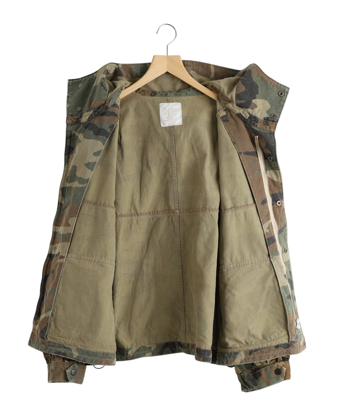ジャケット・アウター ANCELLM CAMO ZIPUP HOODIE(WOODLAND) ANCELLM/アンセルム/CAMO ZIPUP HOODIE | GARDEN（ガーデン