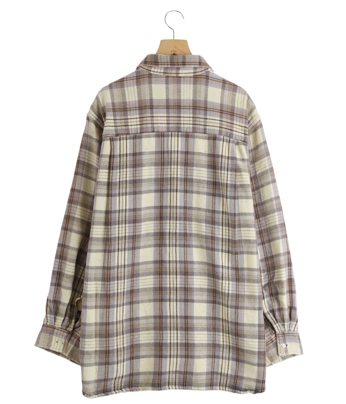 NEL CHECK OVER WORK SHIRT | ANCELLM(アンセルム) / トップス 長袖