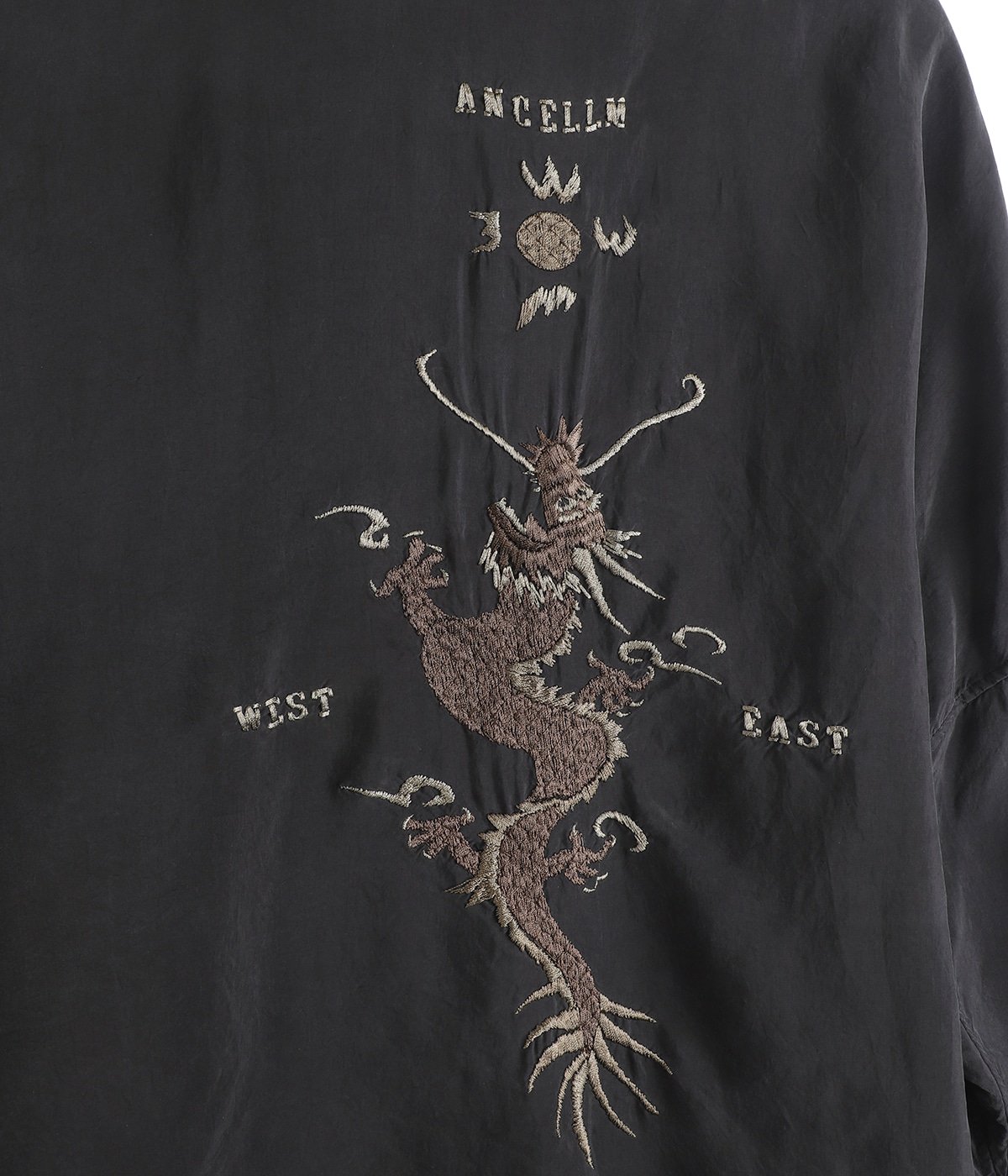 EMBROIDERED SOUVENIR SHIRT | ANCELLM(アンセルム) / トップス 長袖
