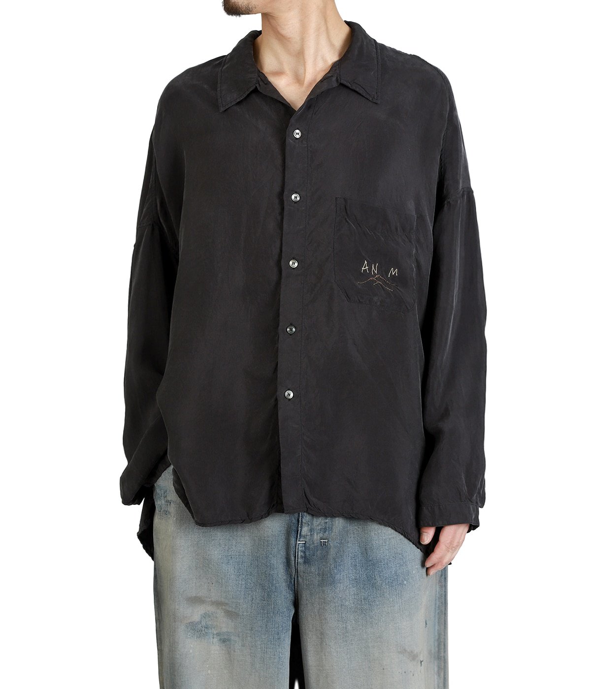 EMBROIDERED SOUVENIR SHIRT | ANCELLM(アンセルム) / トップス 長袖