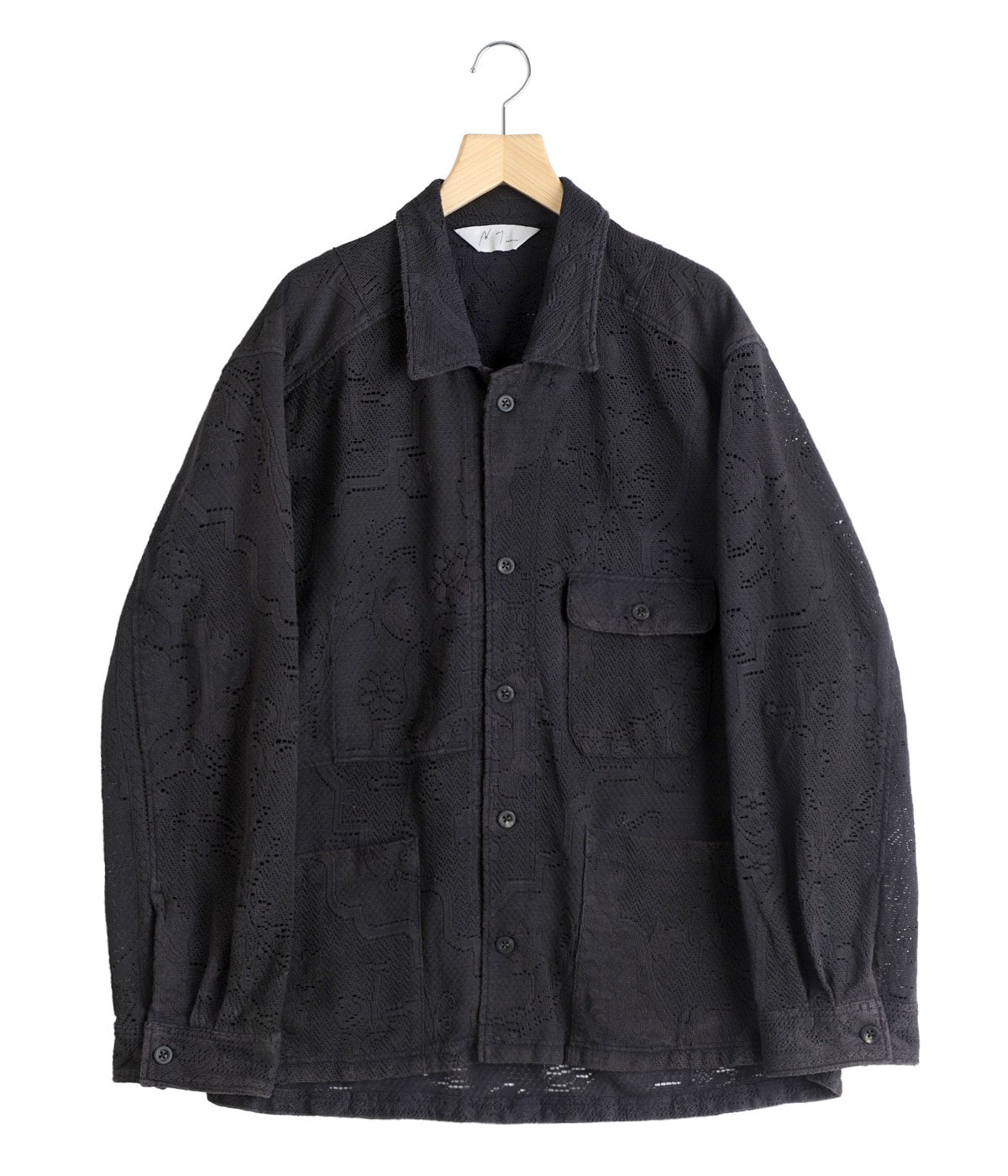 AGING LACE WORK SHIRT | ANCELLM(アンセルム) / トップス 長袖シャツ