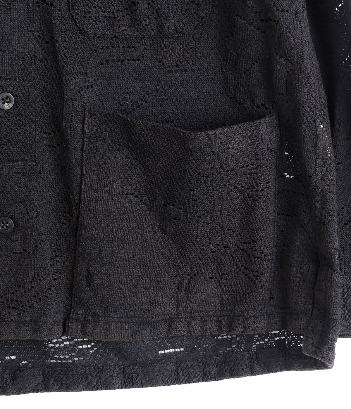 AGING LACE WORK SHIRT | ANCELLM(アンセルム) / トップス 長袖シャツ