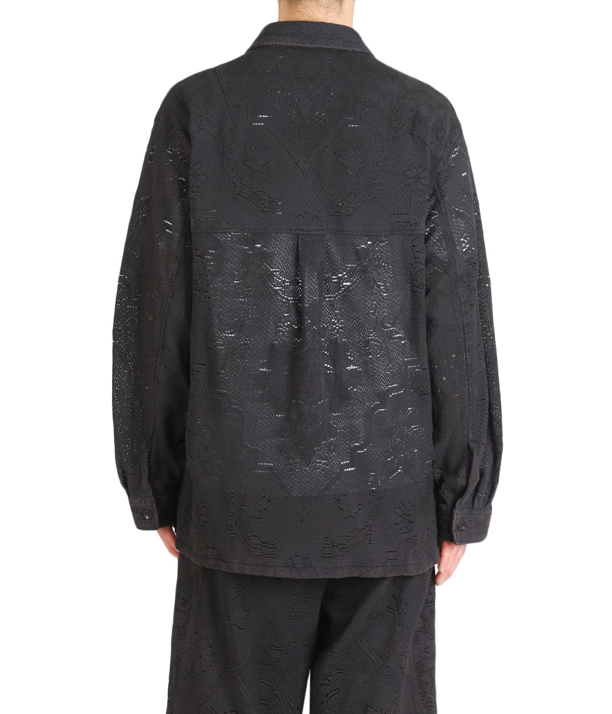 AGING LACE WORK SHIRT | ANCELLM(アンセルム) / トップス 長袖シャツ
