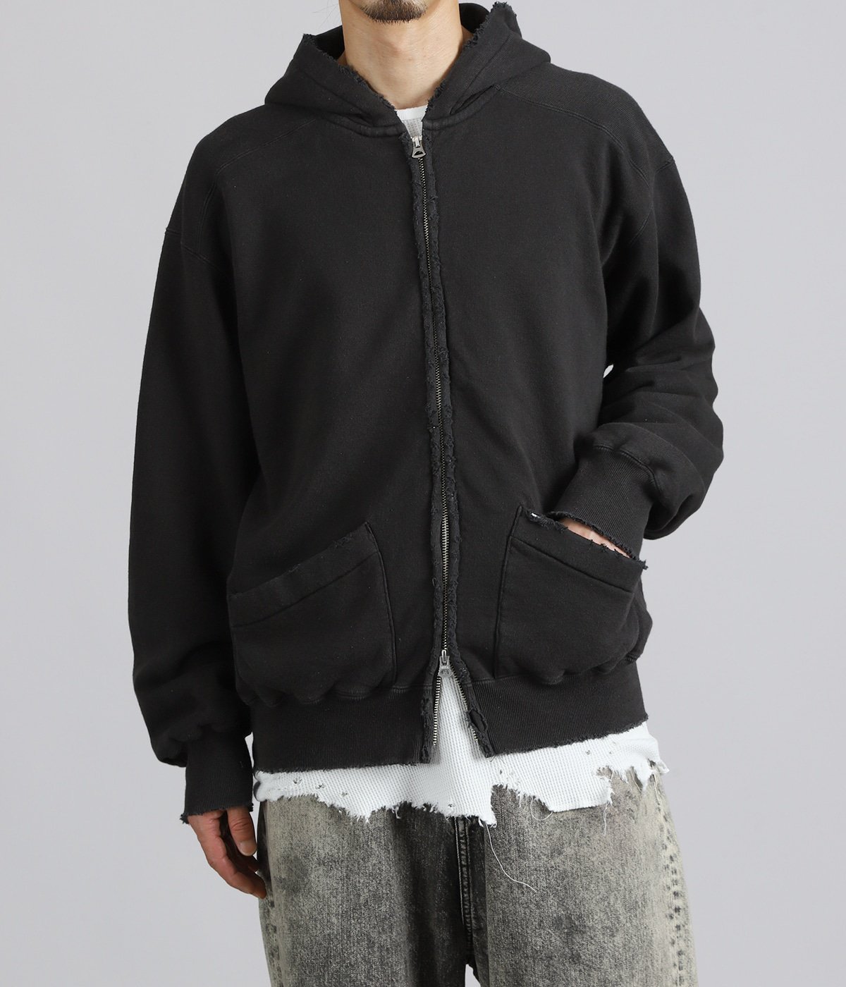 アンセルム ANCELLM zipパーカー ZIP UP HOODIE | ANCELLM(アンセルム) / トップス パーカー (メンズ)の