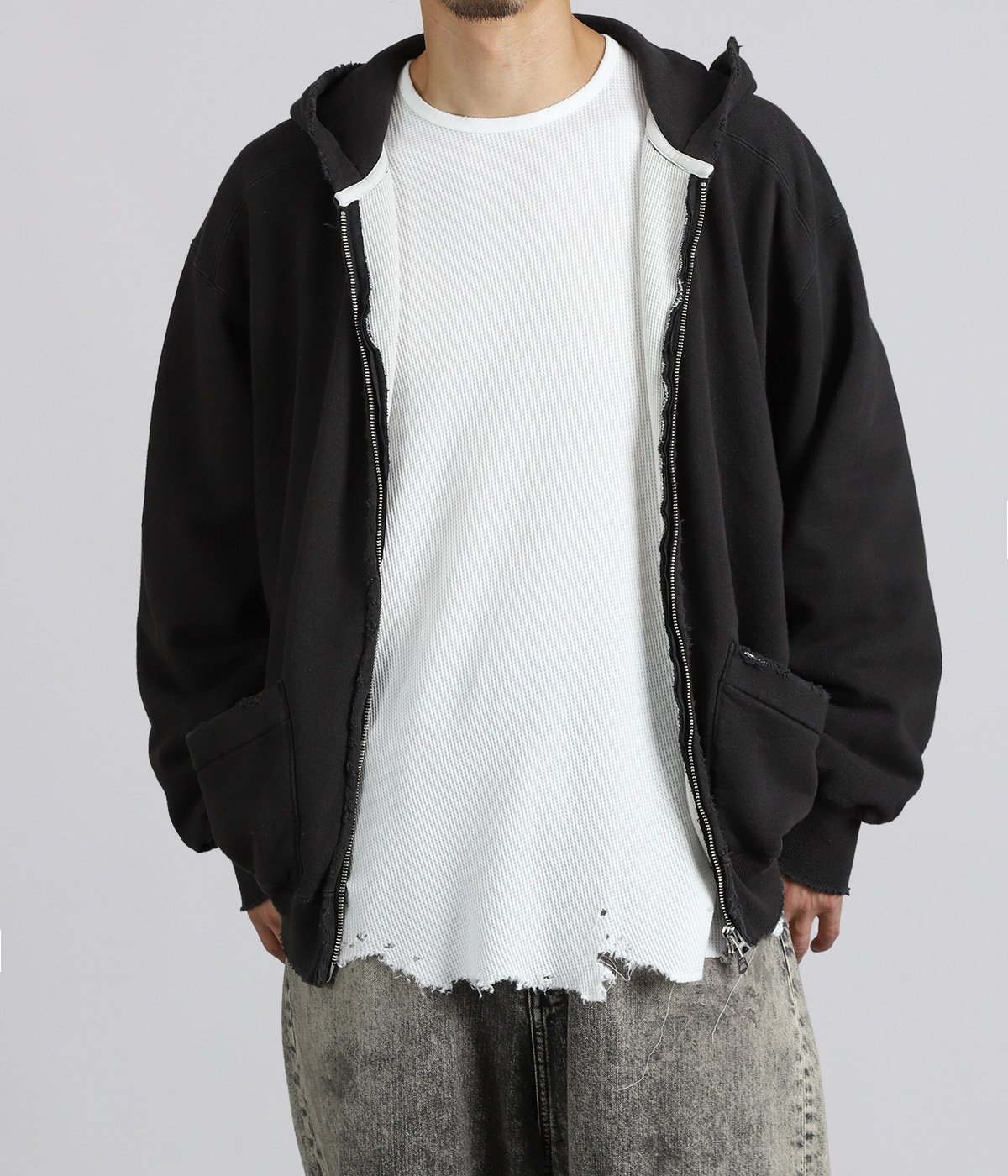 ZIP UP HOODIE | ANCELLM(アンセルム) / トップス パーカー (メンズ)の