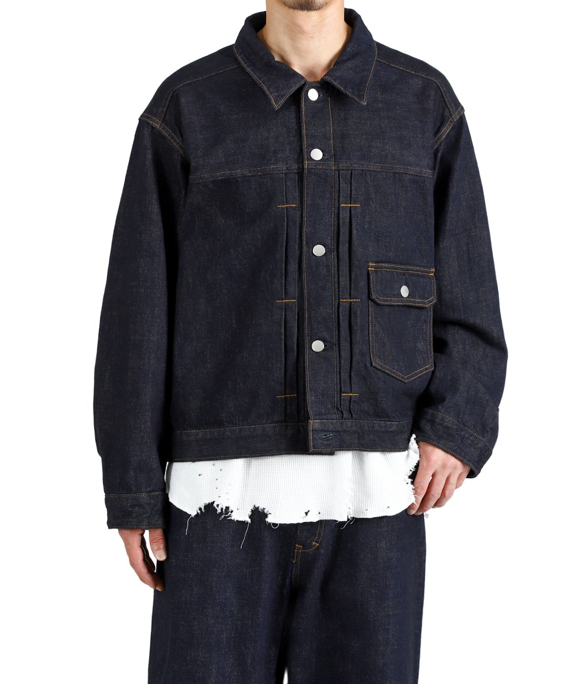 TYPE-1 DENIM JACKET OW | ANCELLM(アンセルム) / アウター デニム