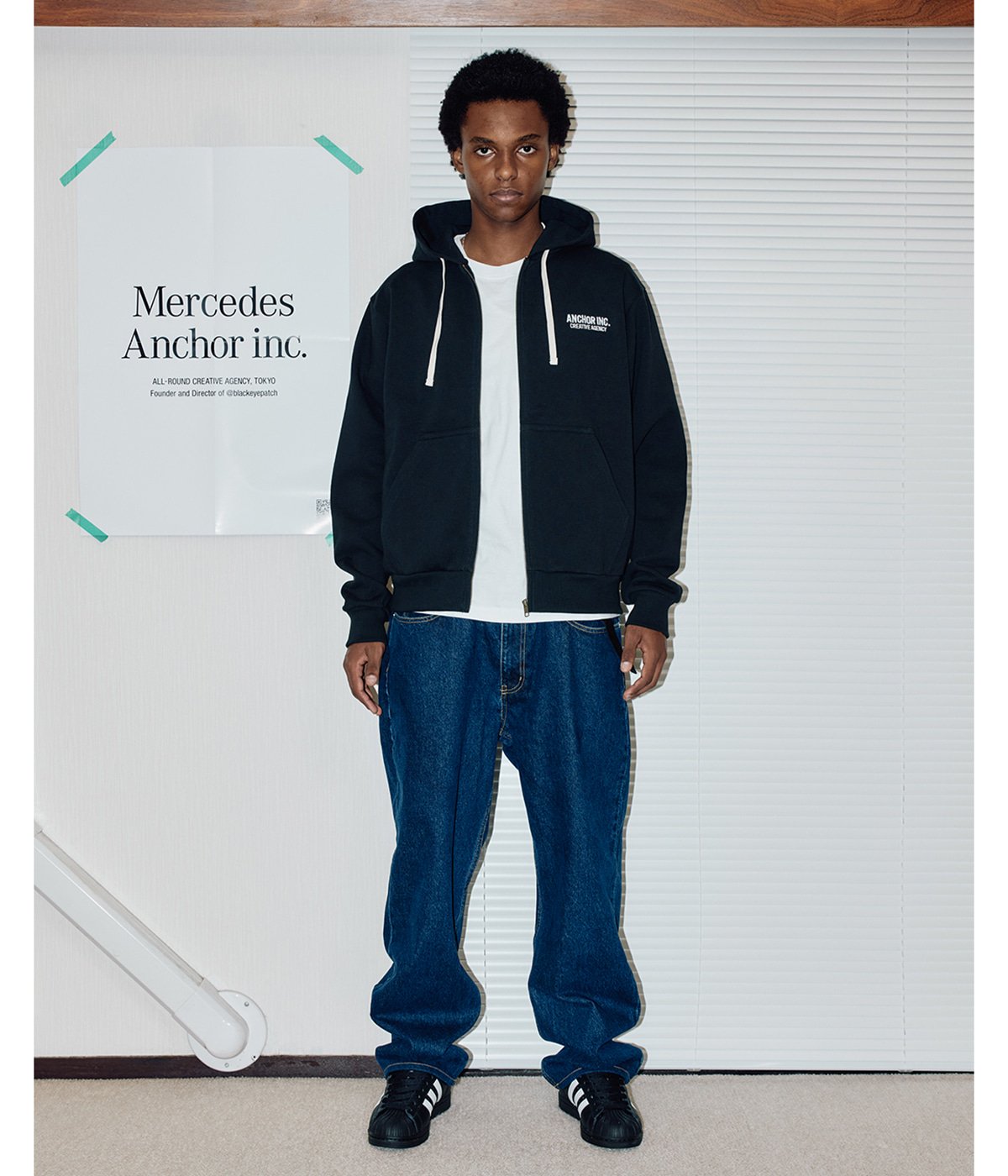 ipsenosc パーカーflex wit me AMIRI 今日まで最終値下げ COMPANY PROFILE ZIPUP HOODIE | ANCHOR INC.(アンカーインク