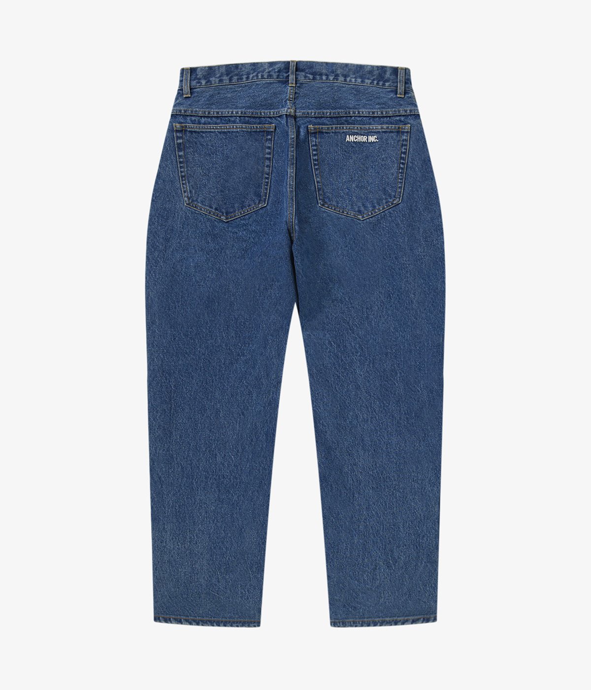 BOLD LOGO WASHED BAGGY JEANS | ANCHOR INC.(アンカーインク