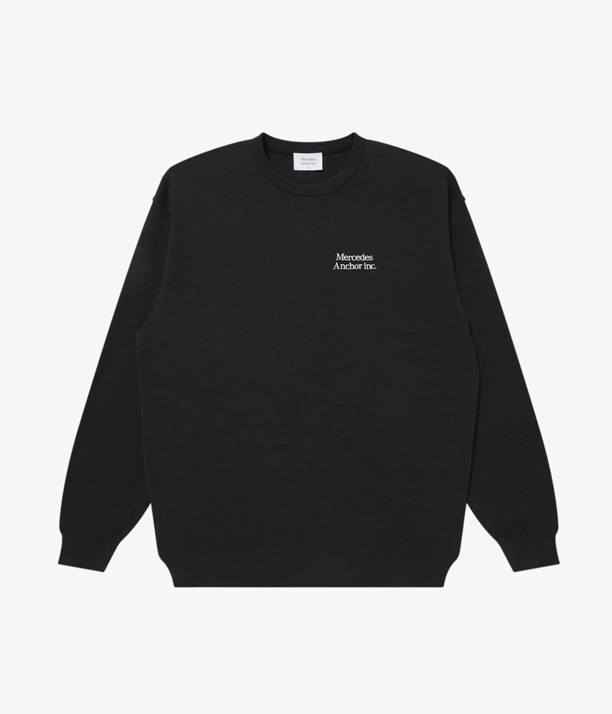CASHMERE BLENDED CREW KNIT SWEATER | ANCHOR INC.(アンカーインク