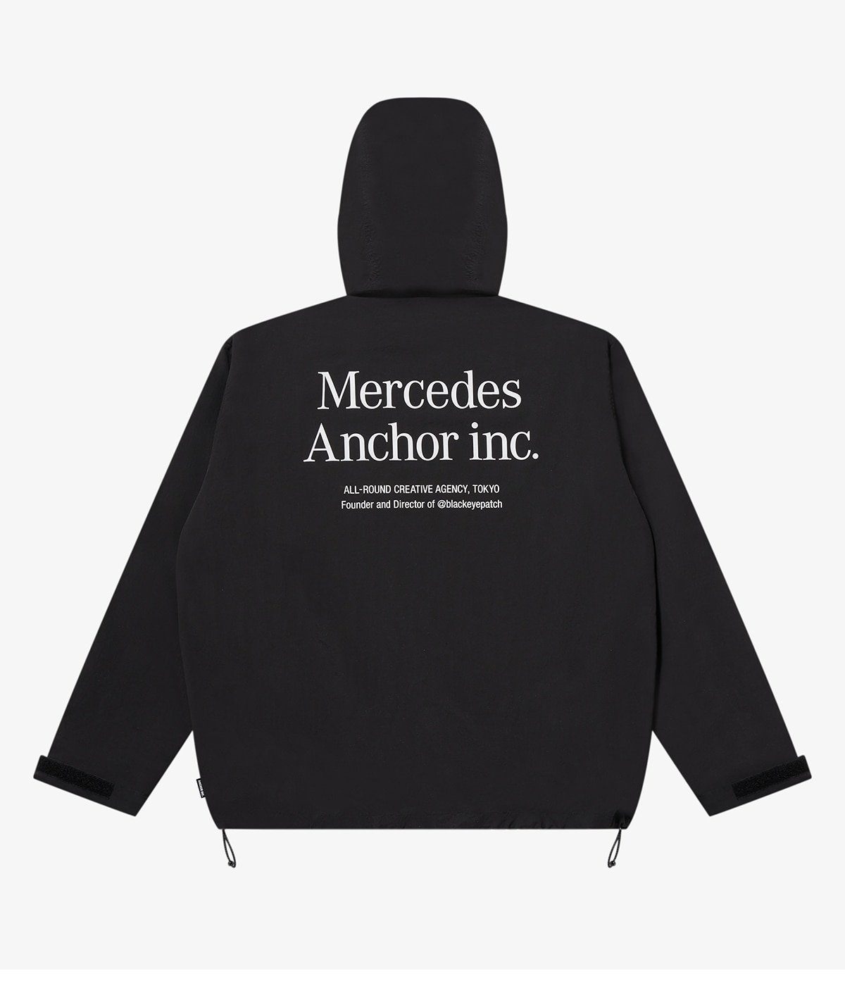 HOODED NYLON TRACK JACKET | ANCHOR INC.(アンカーインク) / アウター