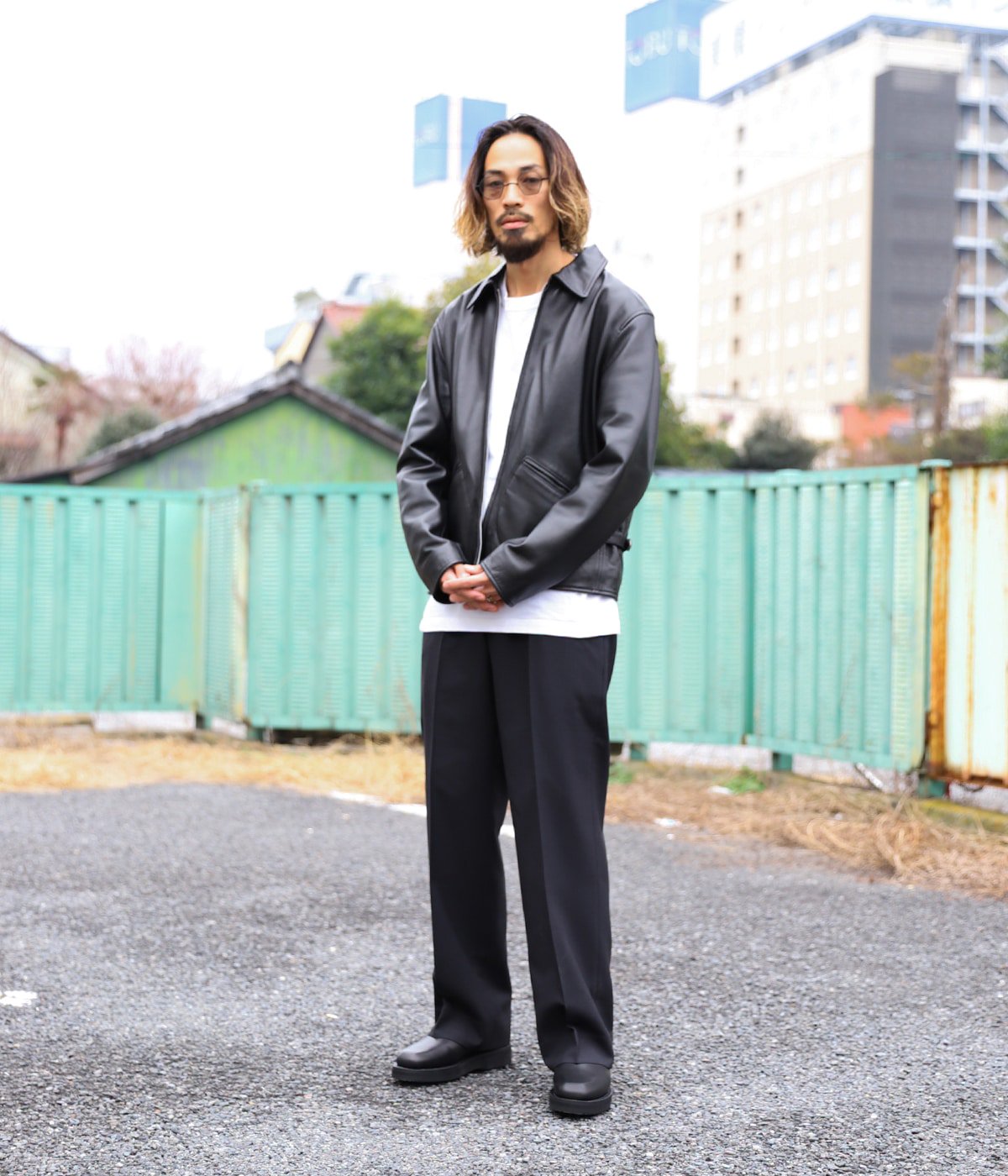 ONLY ARK】別注 CARLTON ZIP JACKET NEW SHEEP | JAMES GROSE