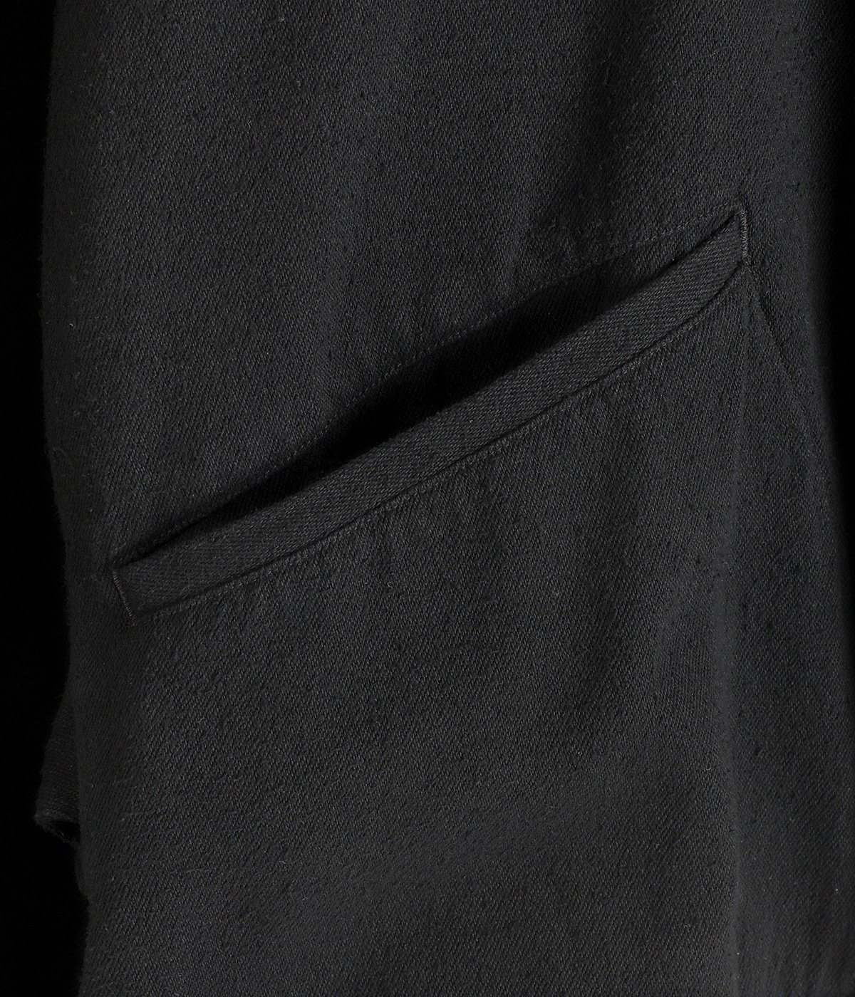 シルクネップ ジップショートジャケット | COMOLI(コモリ