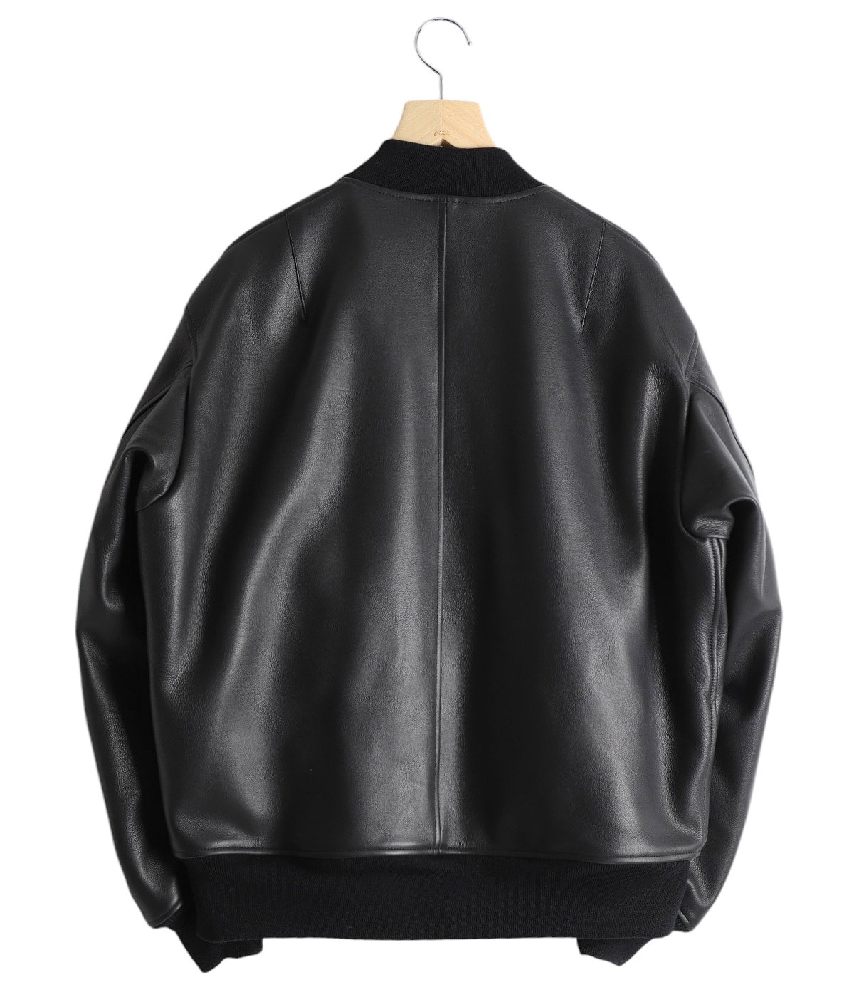 COMOLI ''カーフスキン ジップブルゾン'' (BLACK) – THE STORE