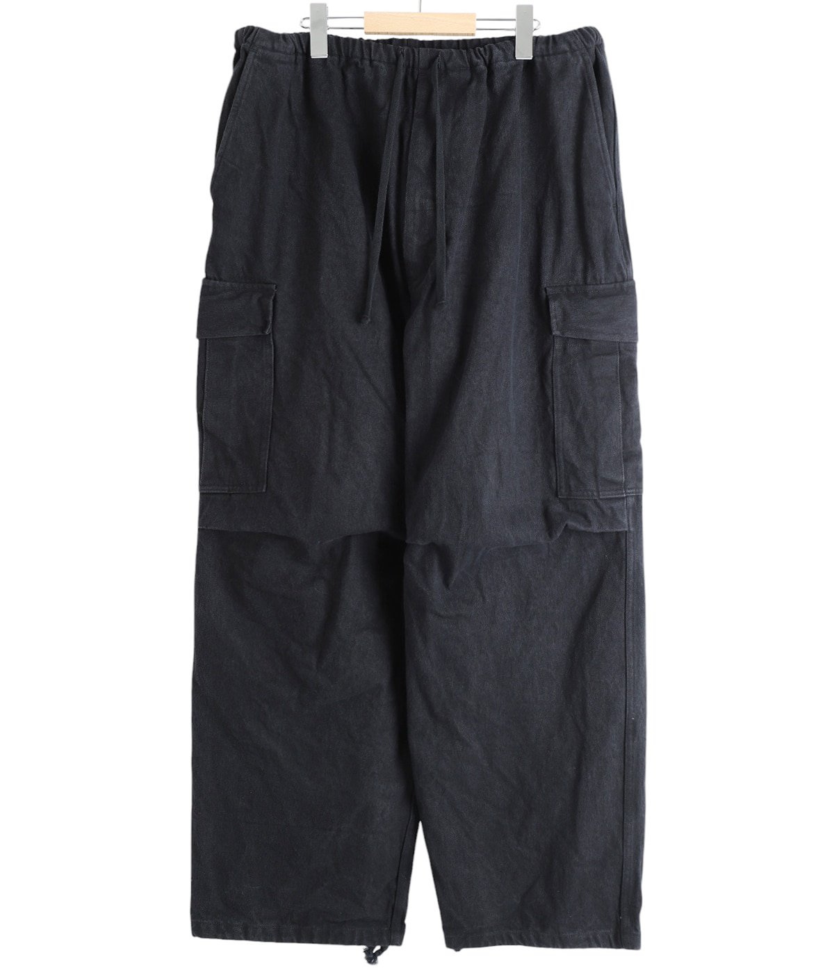 ブラックドリル 6Pパンツ | COMOLI(コモリ) / パンツ ボトムス ブラックドリル 6Pパンツ | COMOLI(コモリ) / パンツ ボトムス
